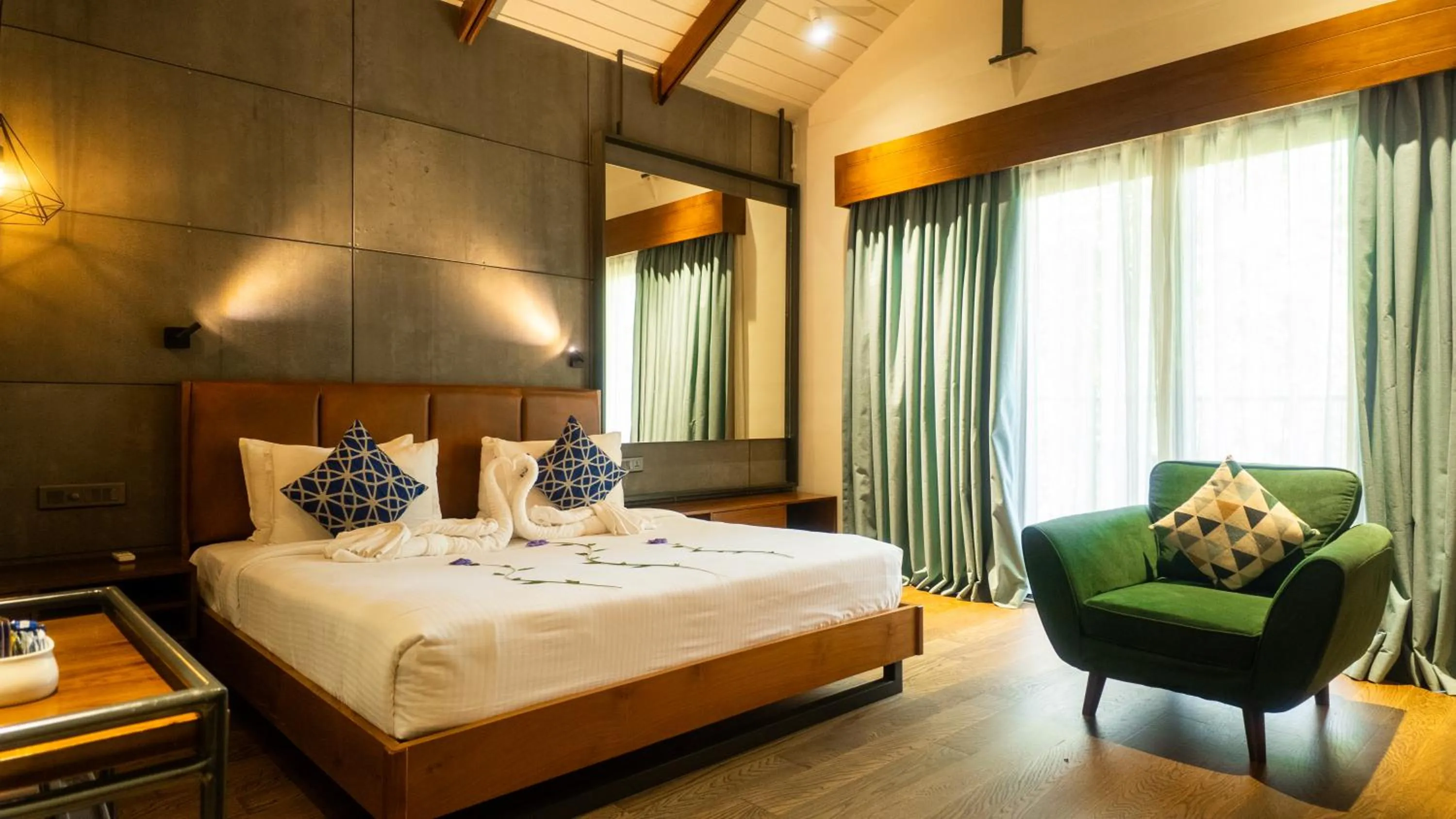 View (from property/room), Bed in Vyna Hillock Resort