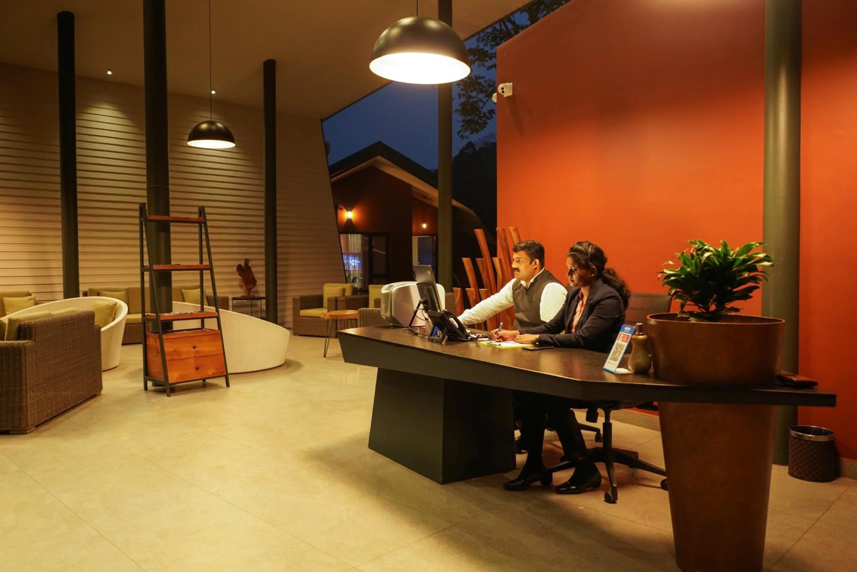 Seating area in Vyna Hillock Resort