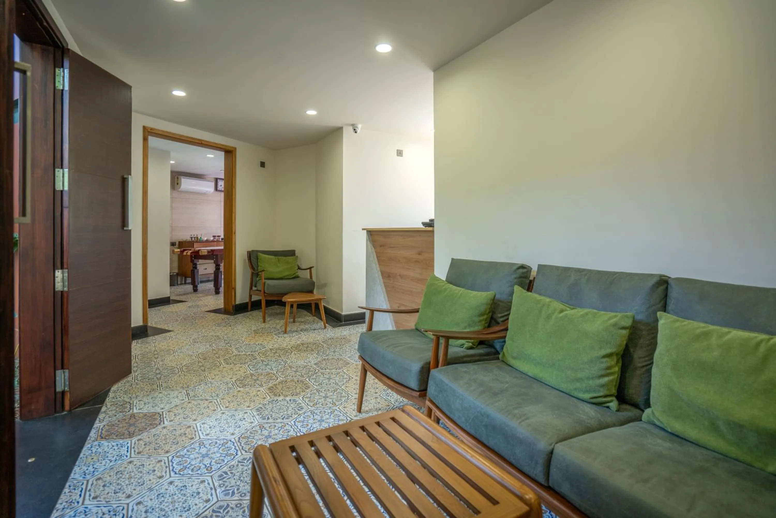 Seating area in Vyna Hillock Resort