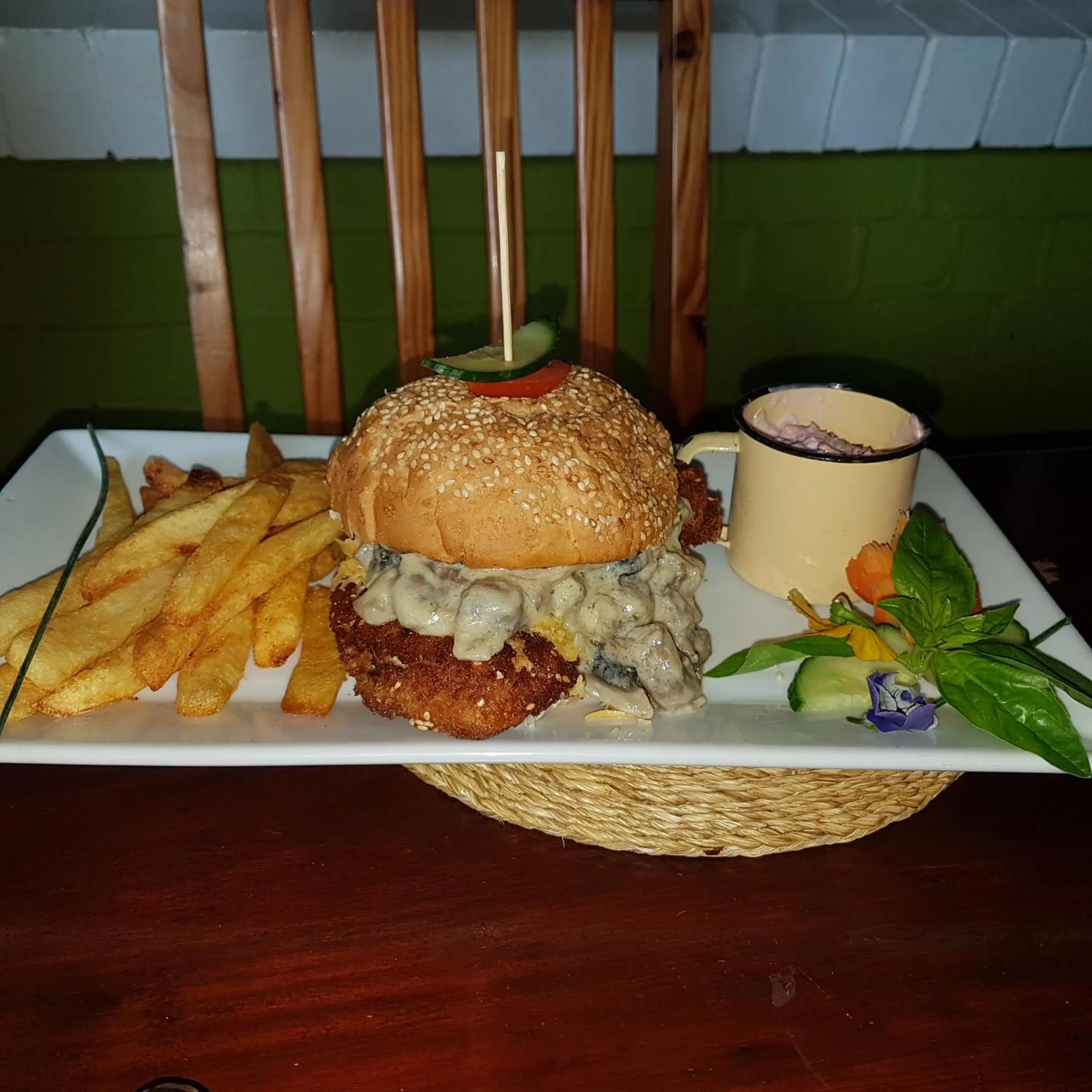 Breakfast in Stoep Cafe Guest House