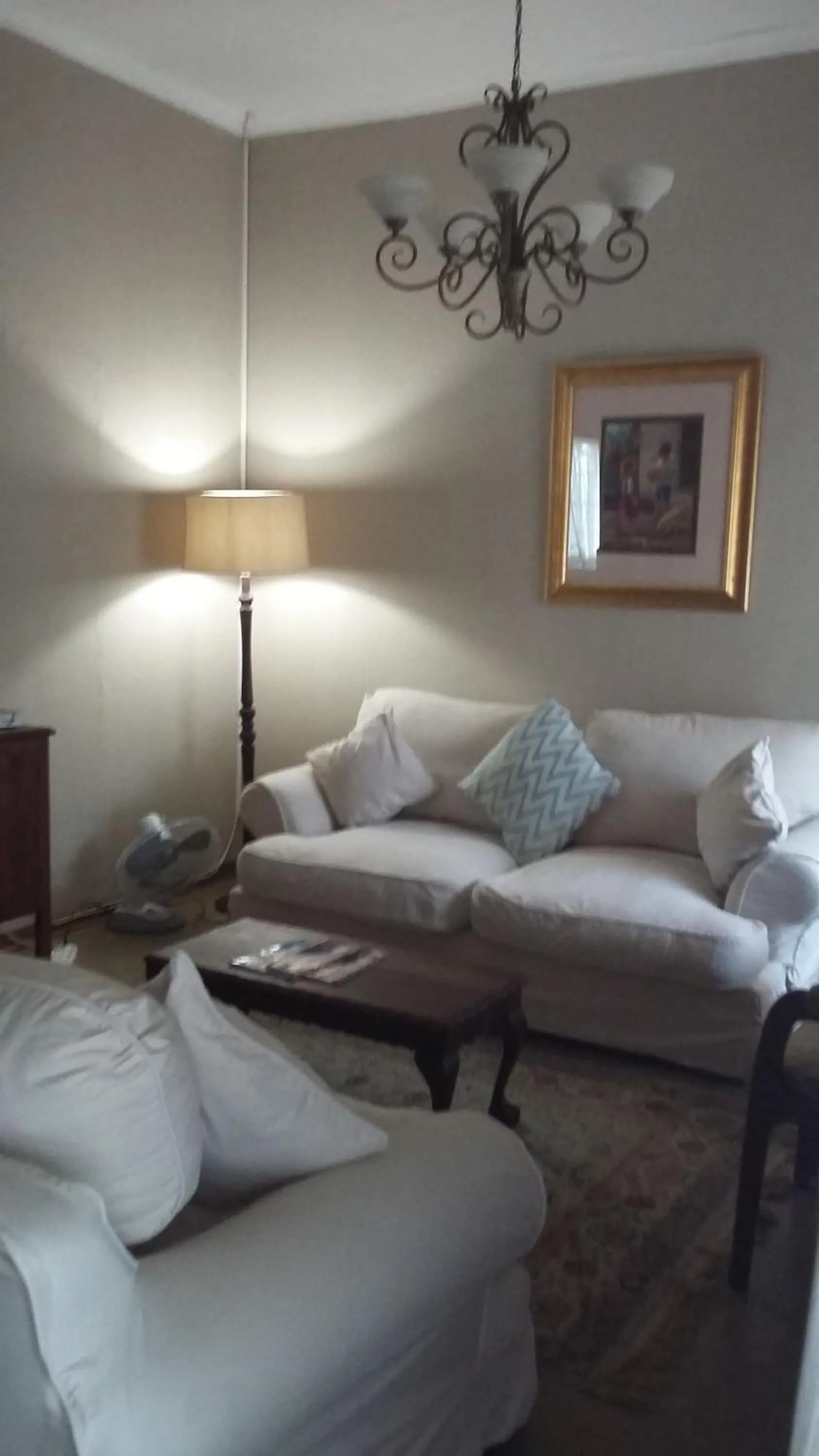 Living room, Bed in Stoep Cafe Guest House