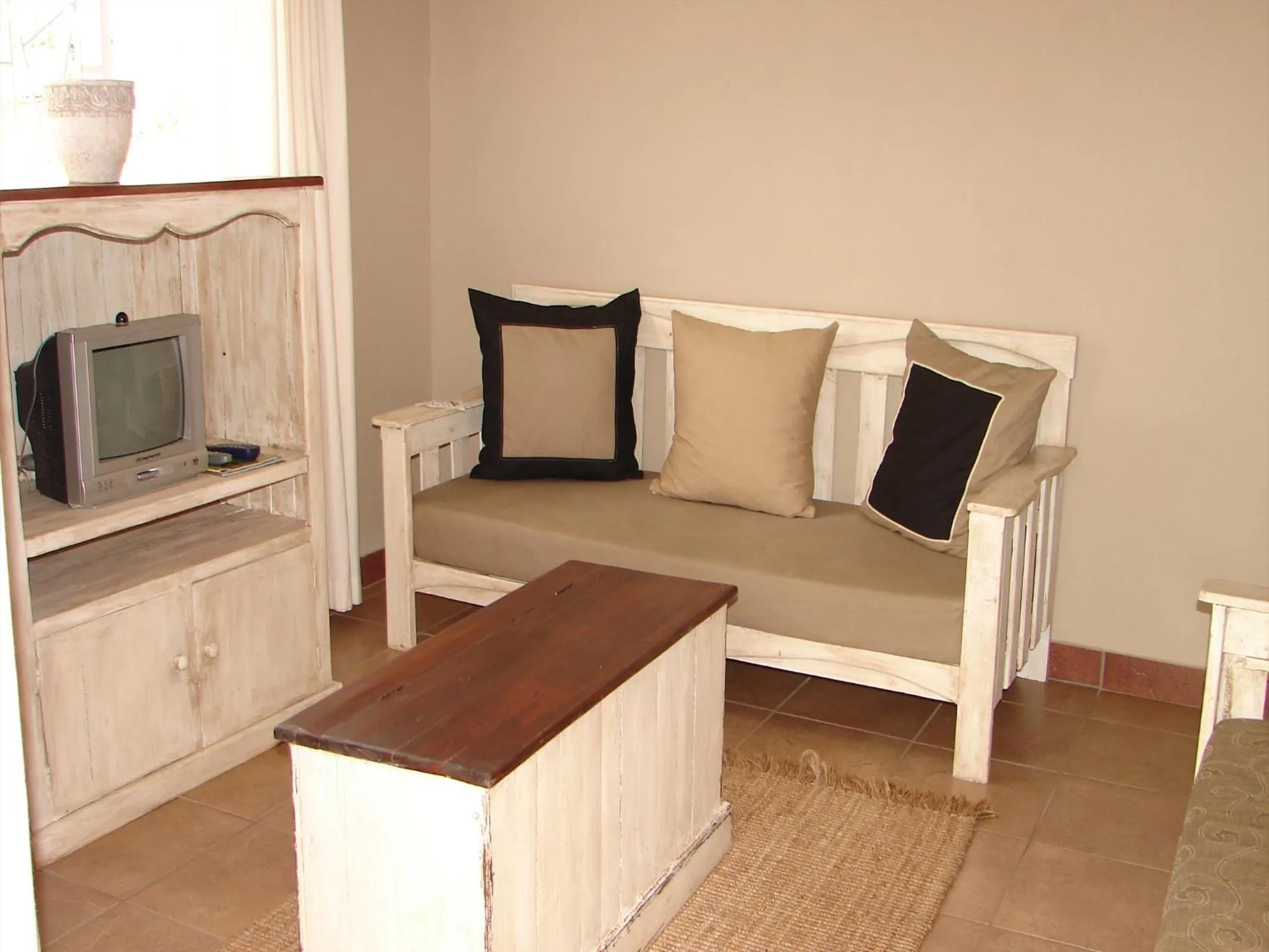 Living room in Stoep Cafe Guest House