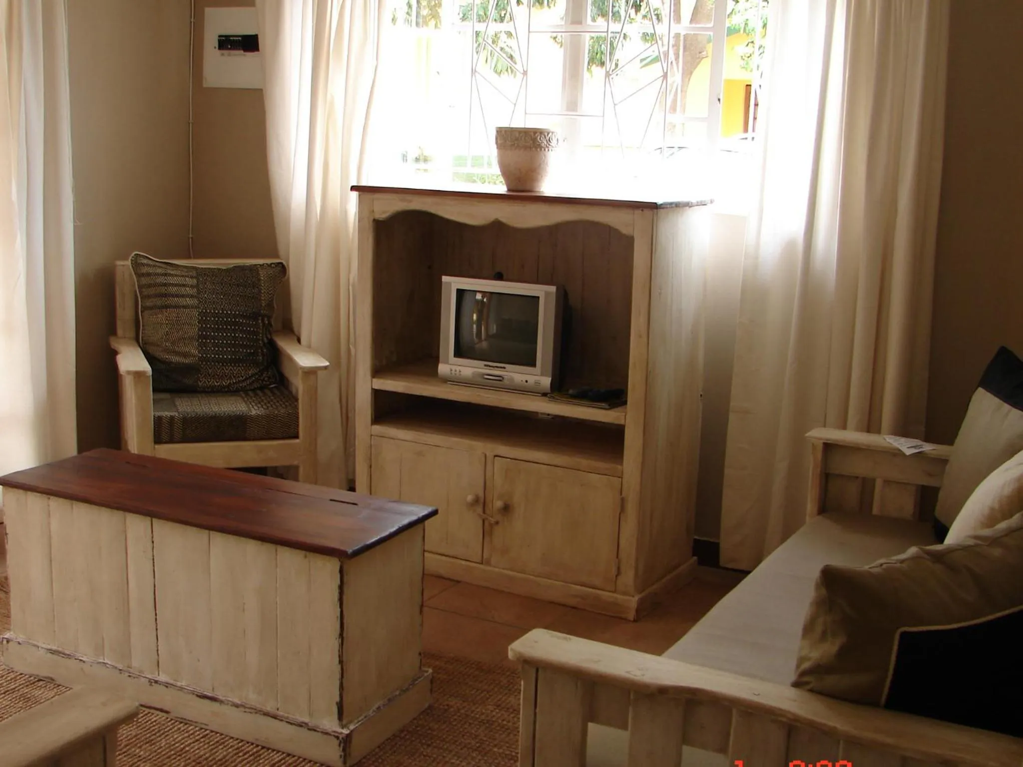 Living room in Stoep Cafe Guest House