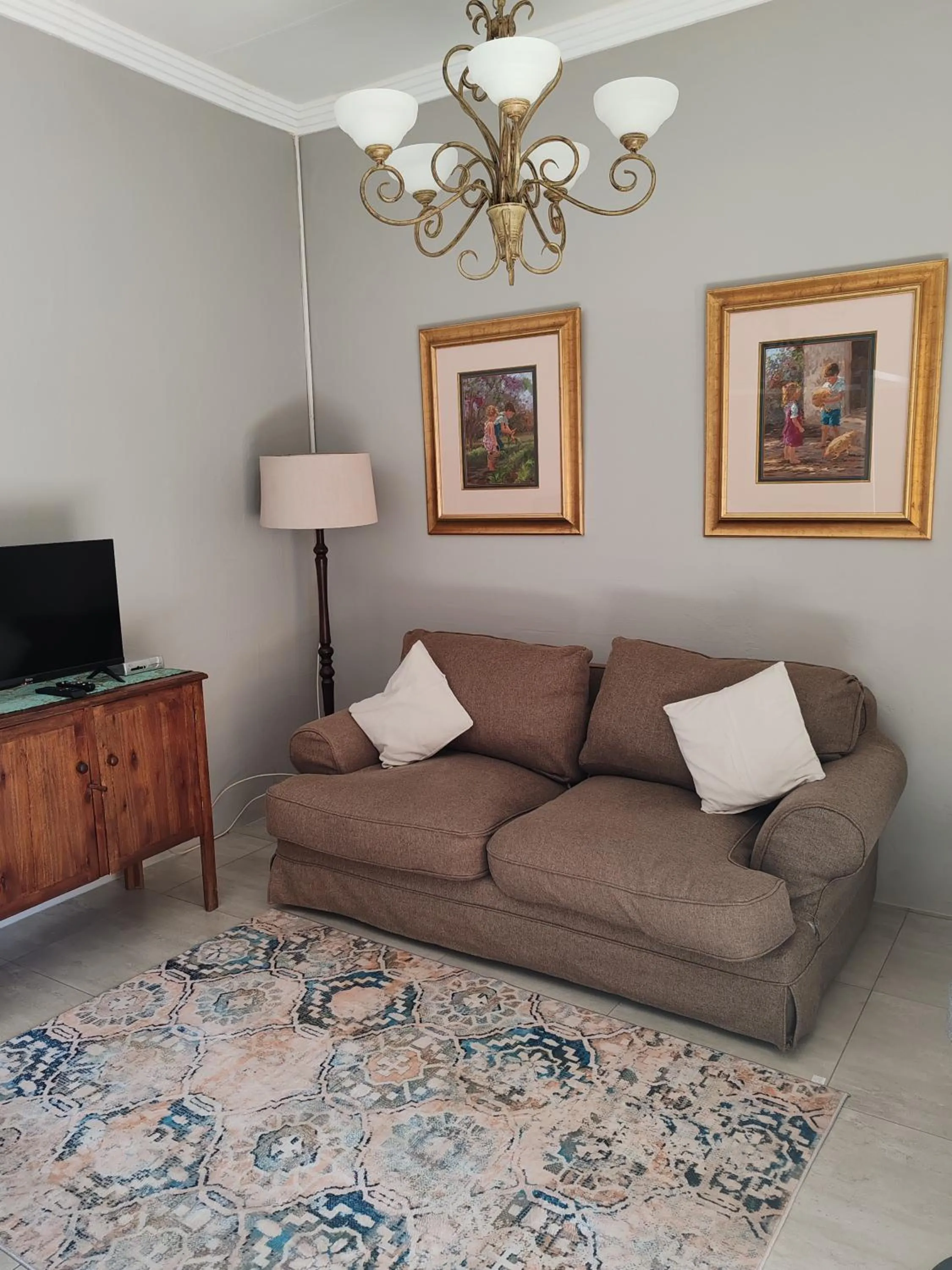 Living room in Stoep Cafe Guest House