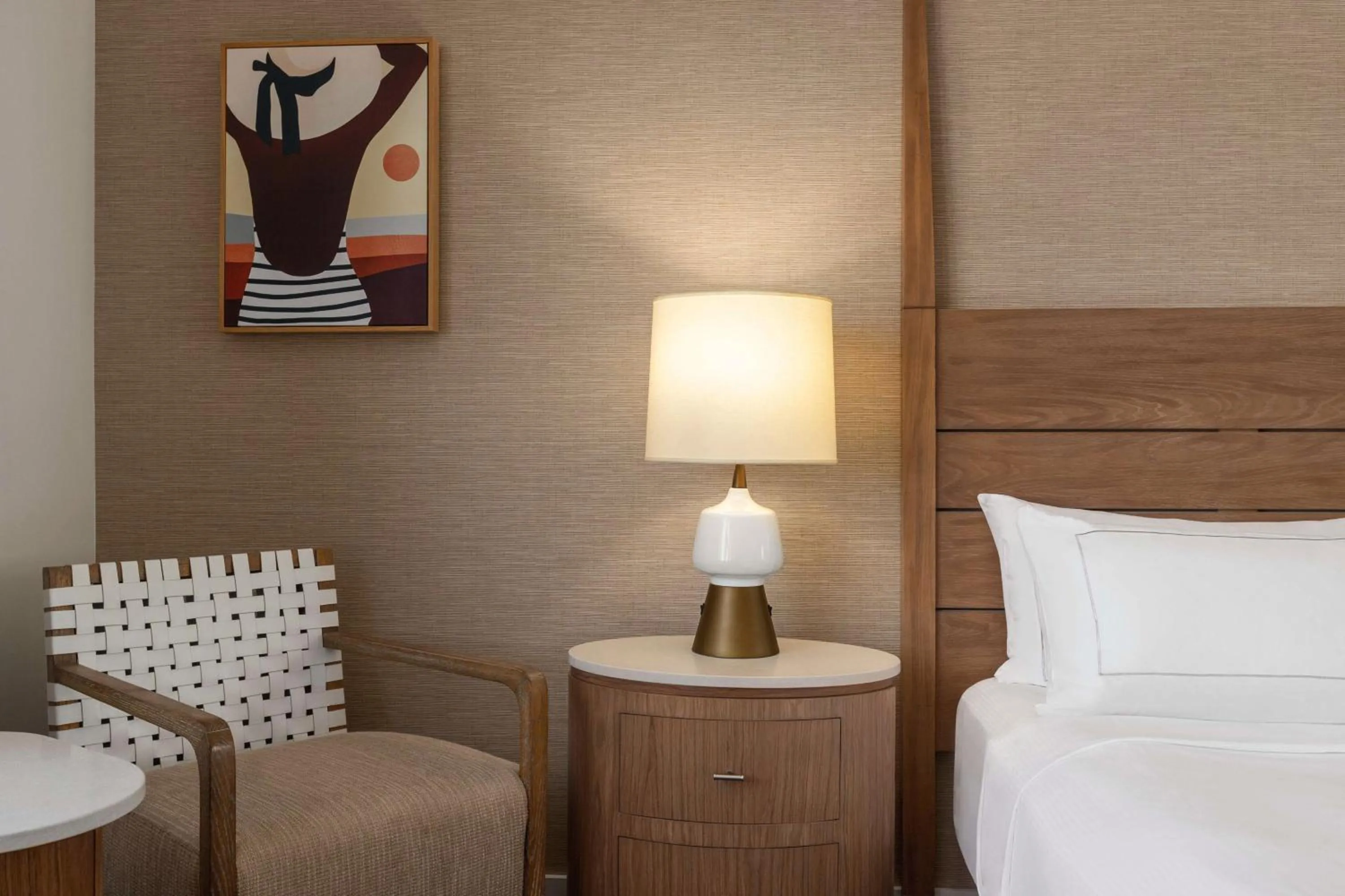 Bed in Hilton Cabana Miami Beach Resort