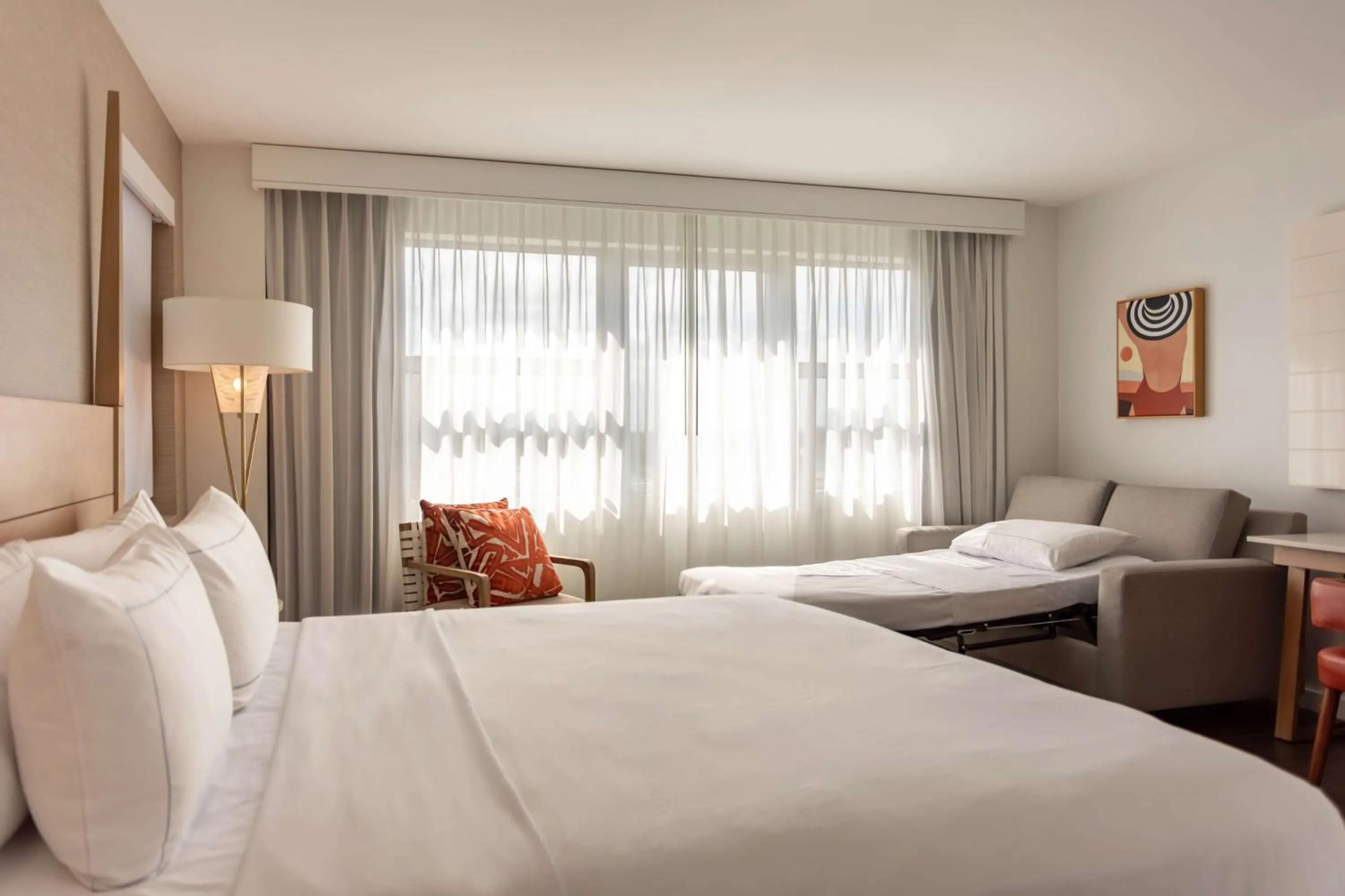 Bed in Hilton Cabana Miami Beach Resort