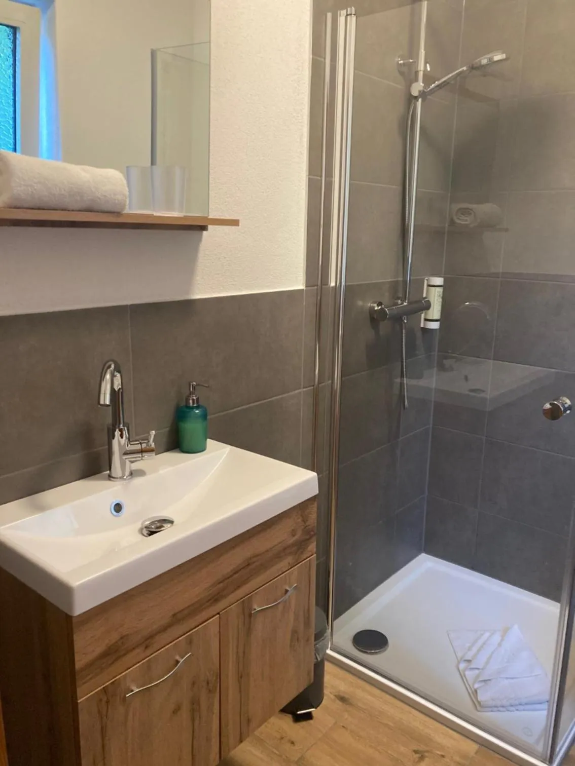 Bathroom in Hotel zur Schlemmerscheune