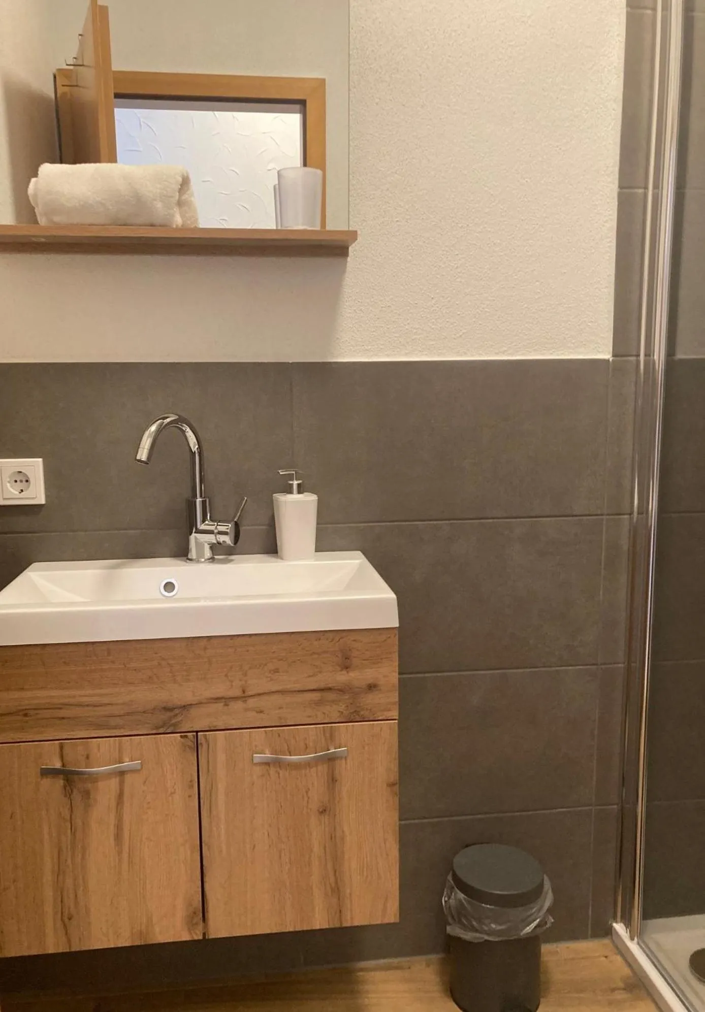 Bathroom in Hotel zur Schlemmerscheune