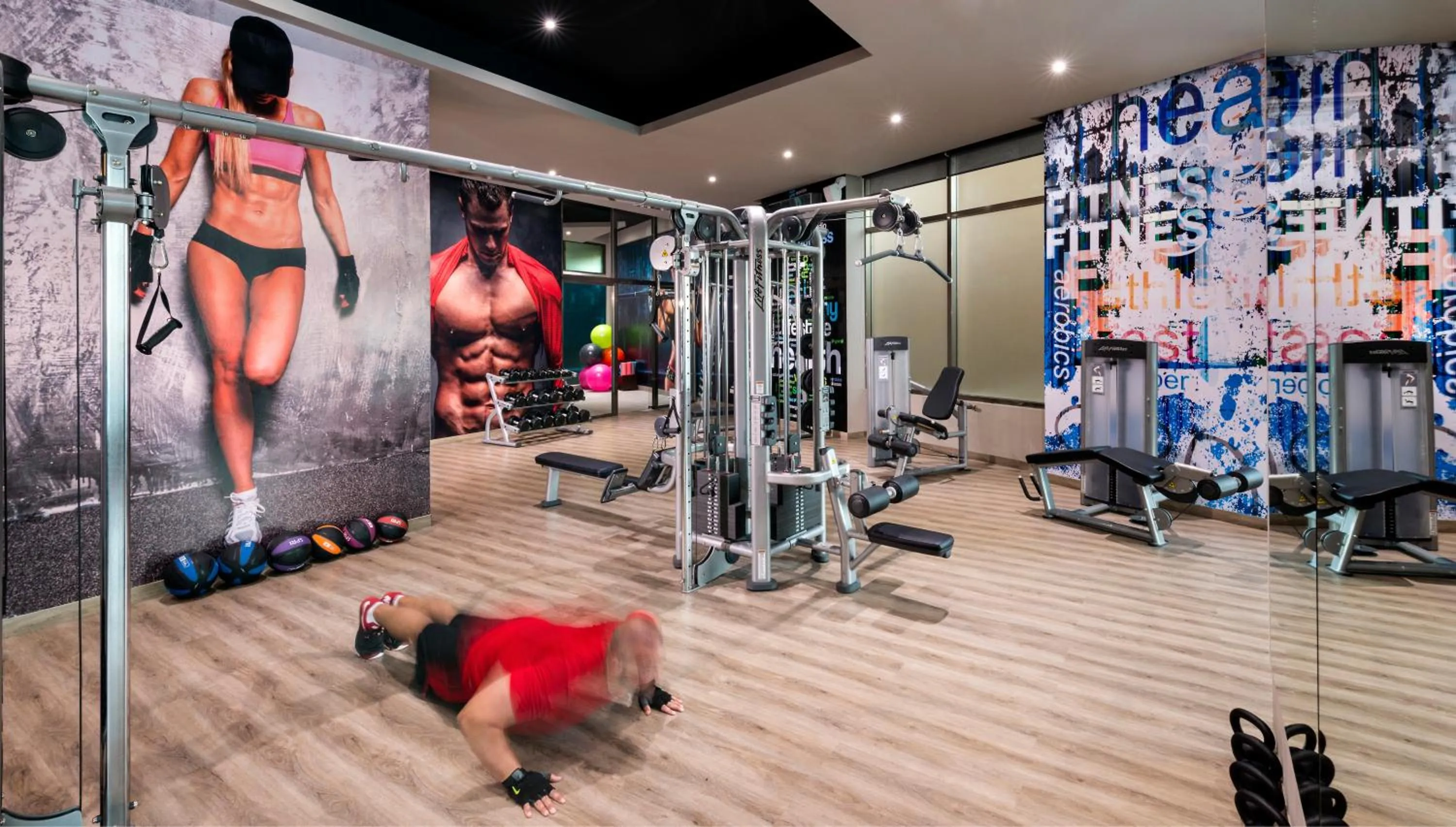 Fitness centre/facilities in El Dorado Seaside Suites Oceanfront, Catamarán, Ecoturistic Ranch, All & More Inclusive - Adults Only