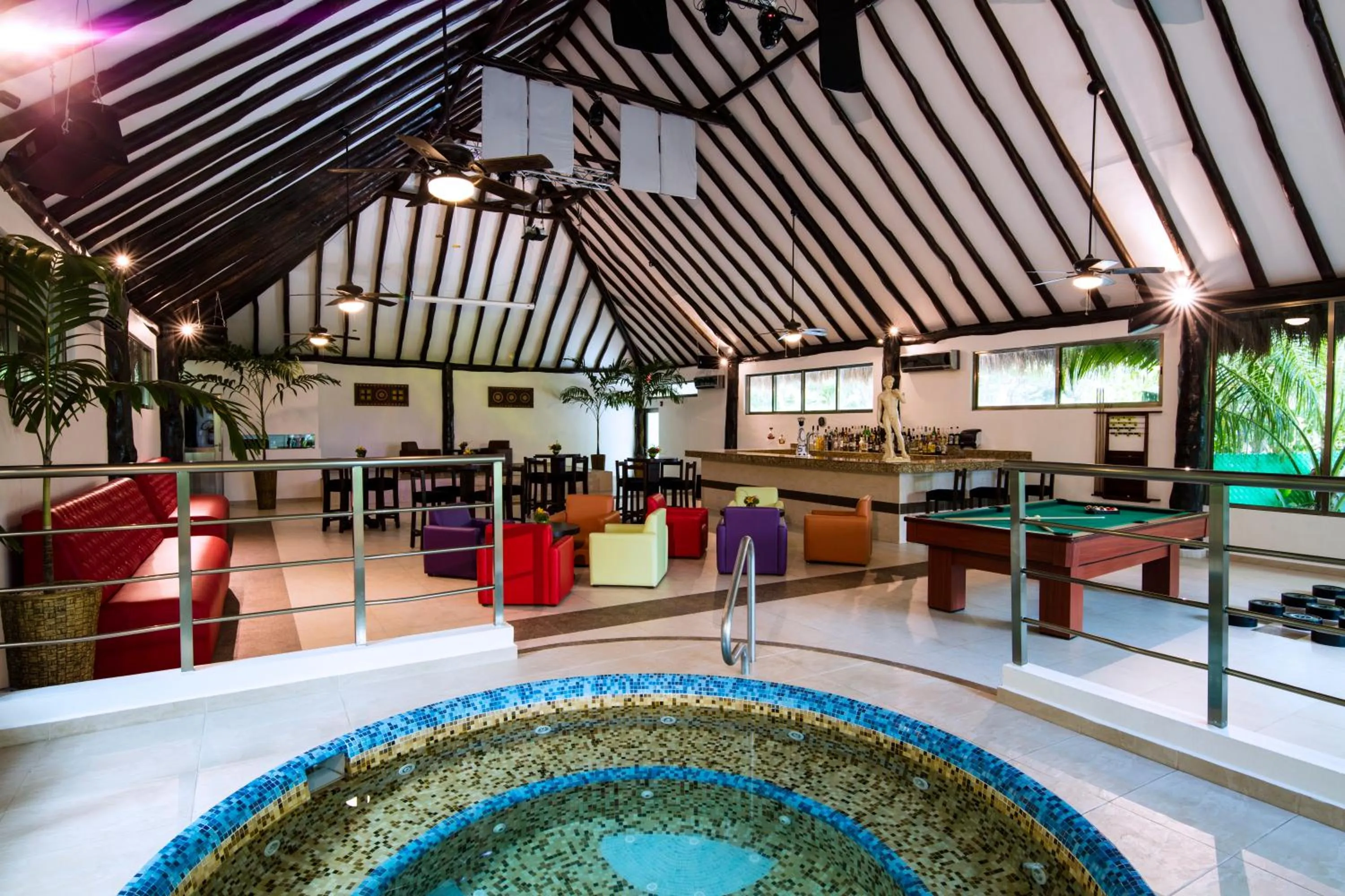 Lounge or bar in Hidden Beach Resort Au Naturel Adults Only, Catamarán, Cenote, All & More Inclusive