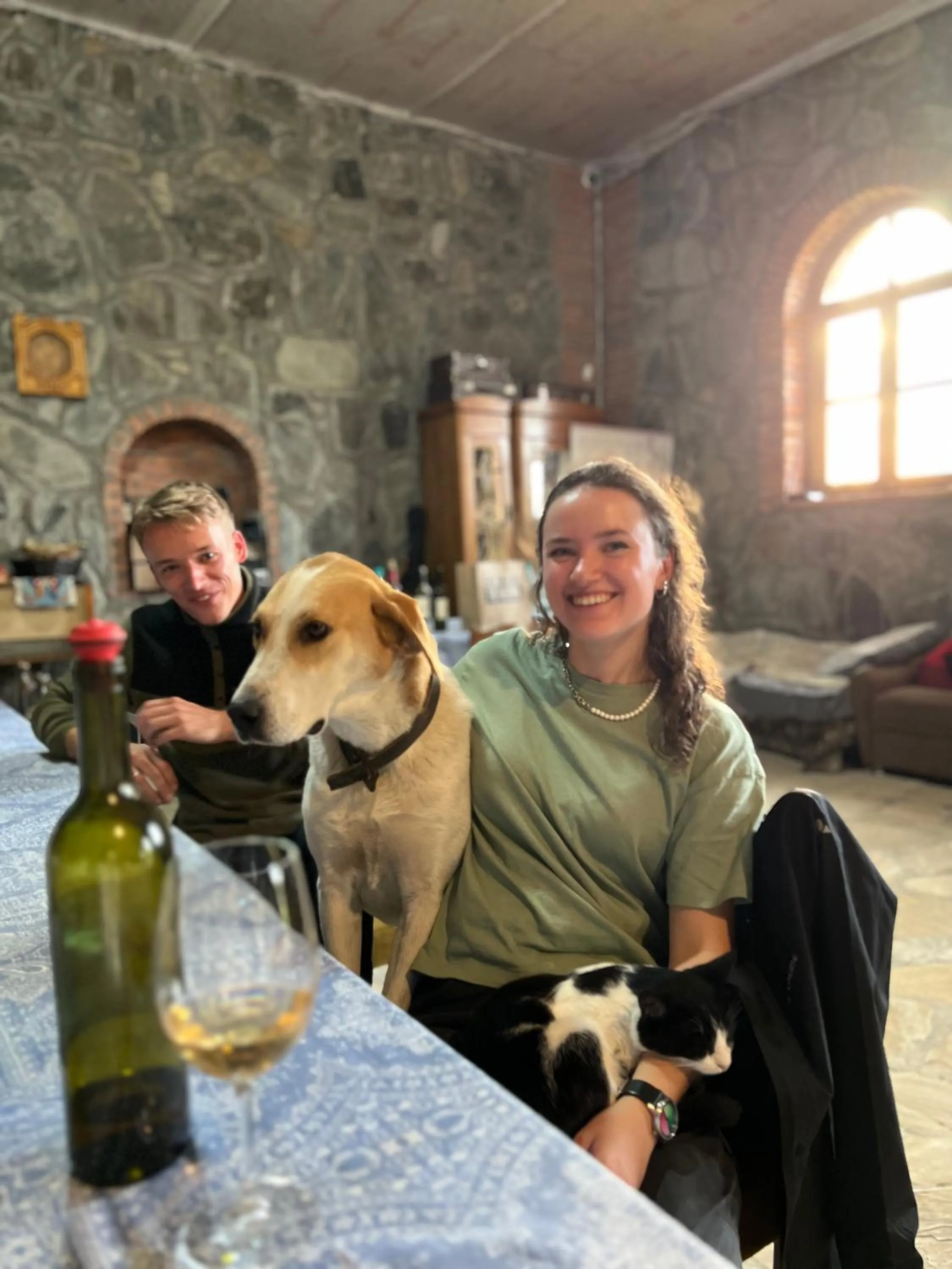 Property building in Chubini Winery & Cabins