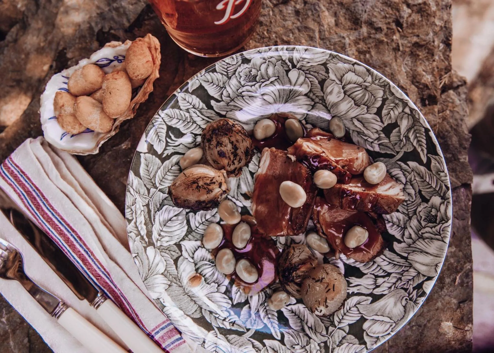 Food close-up in The Hare & Hounds Inn