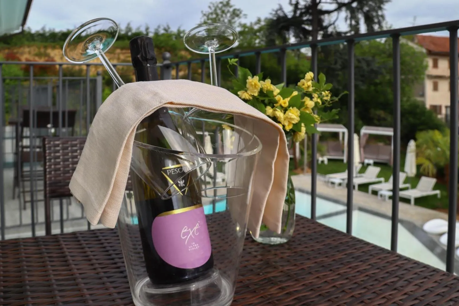 Balcony/Terrace in Villa Nonna Cicci Boutique Hotel - SPA