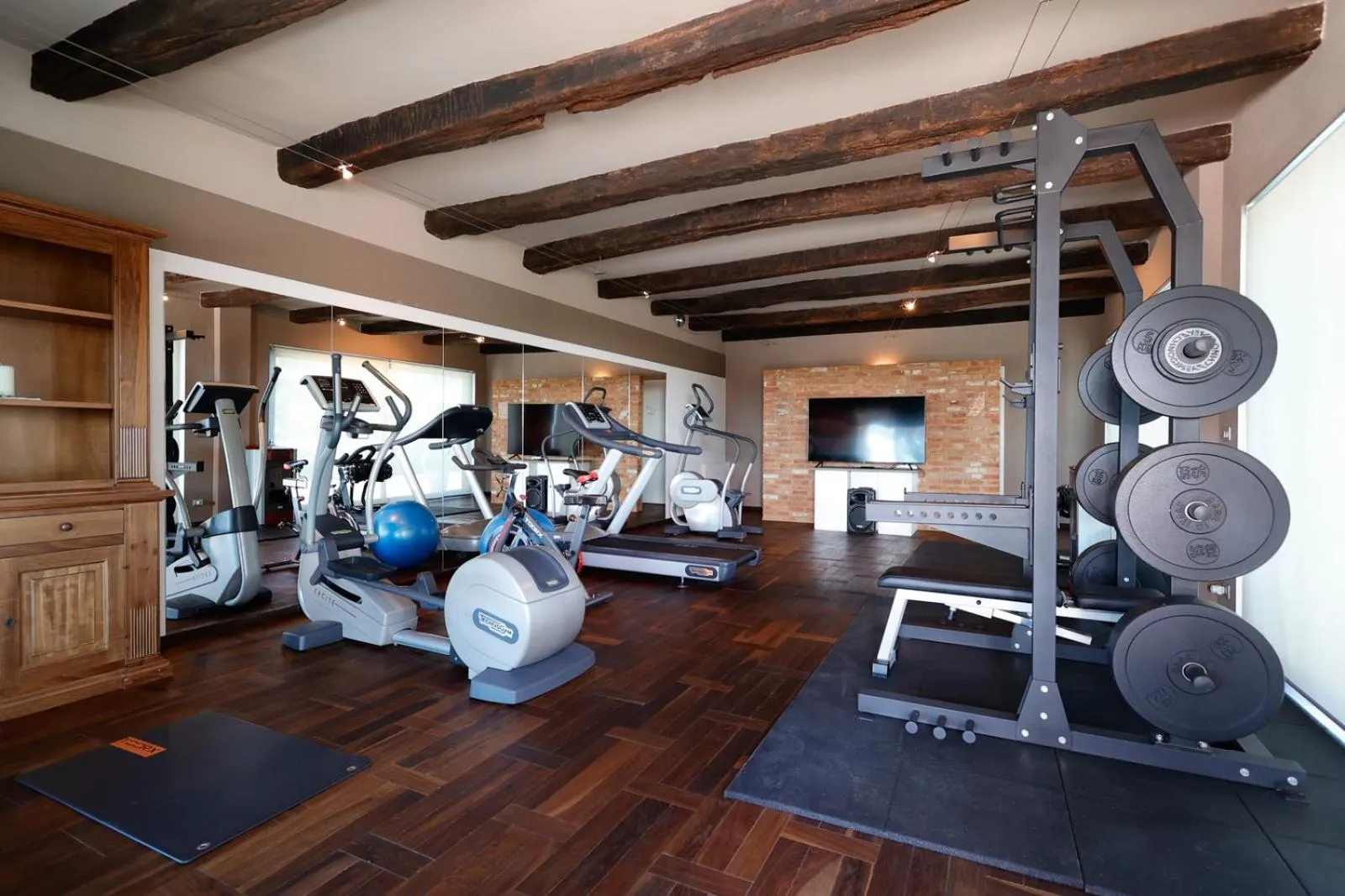 Fitness centre/facilities in Villa Nonna Cicci Boutique Hotel - SPA