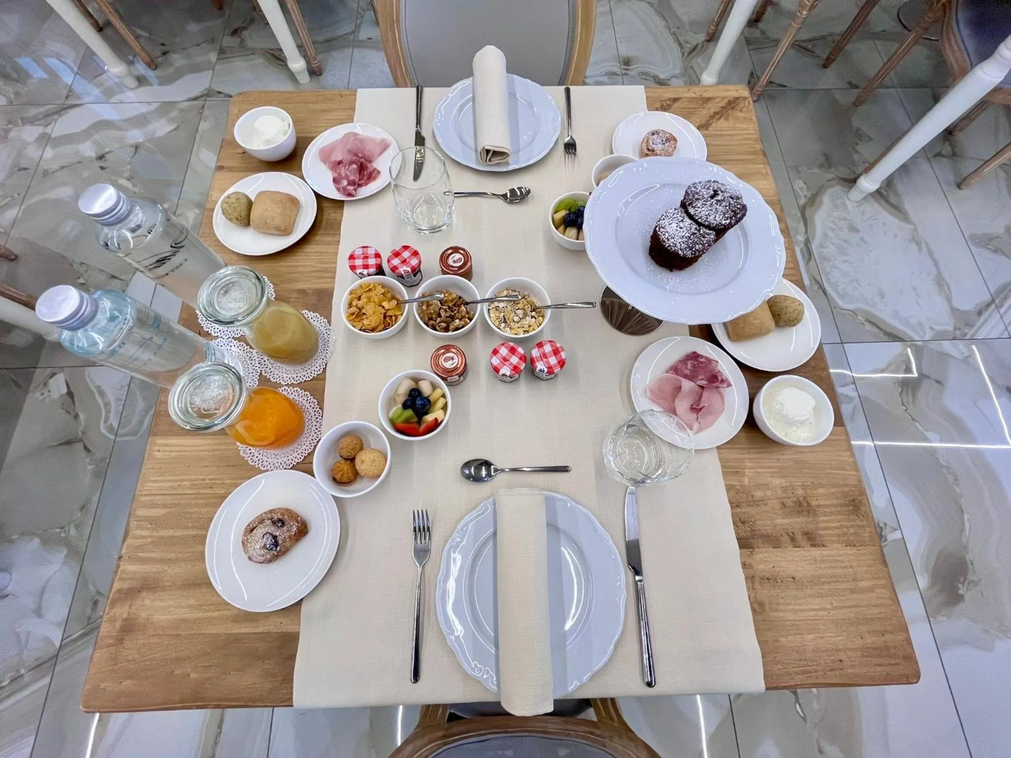 Breakfast in Villa Nonna Cicci Boutique Hotel - SPA
