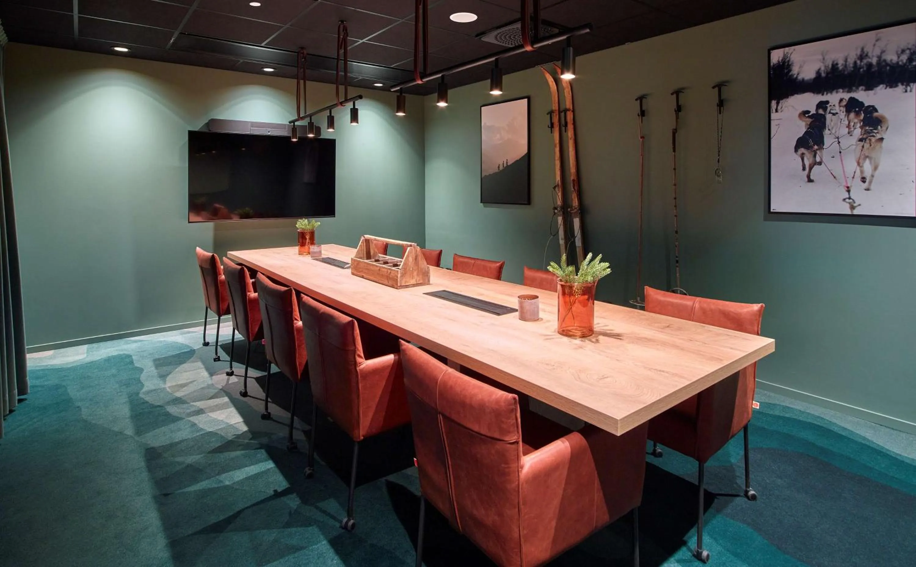 Meeting/conference room in Scandic Kiruna