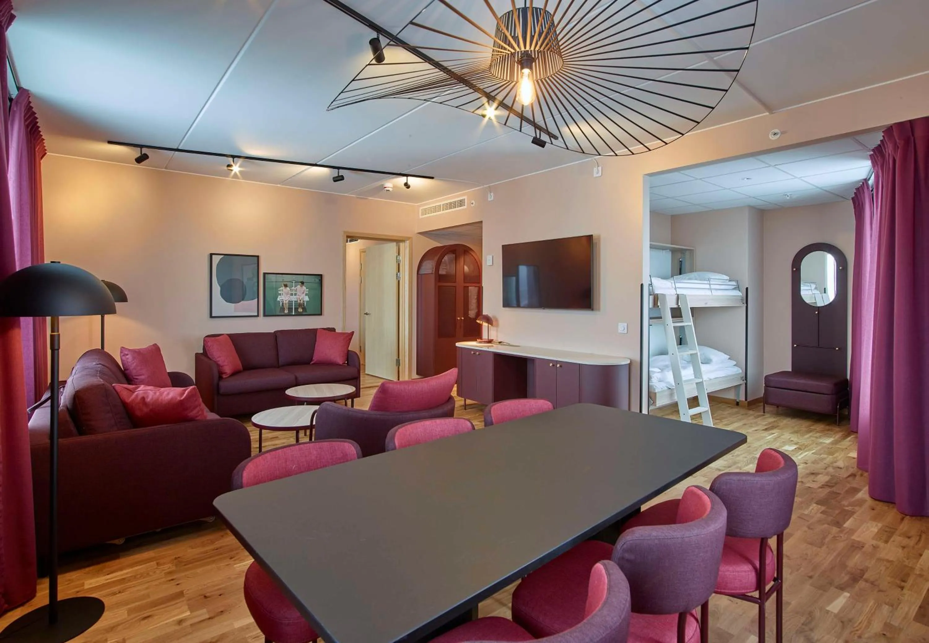 Bedroom in Scandic Kiruna