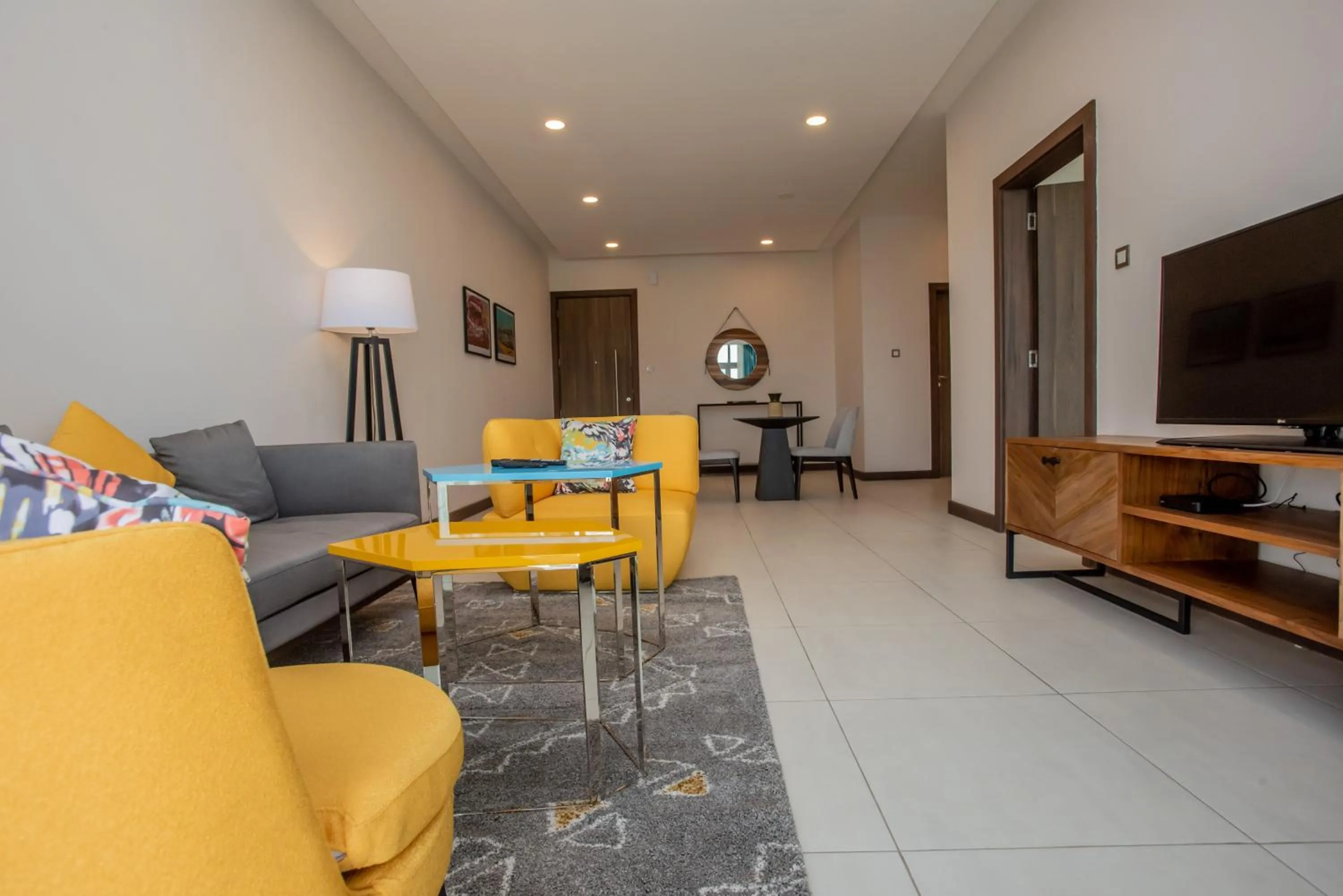 TV and multimedia in Skynest Residences by CityBlue, Nairobi Westlands