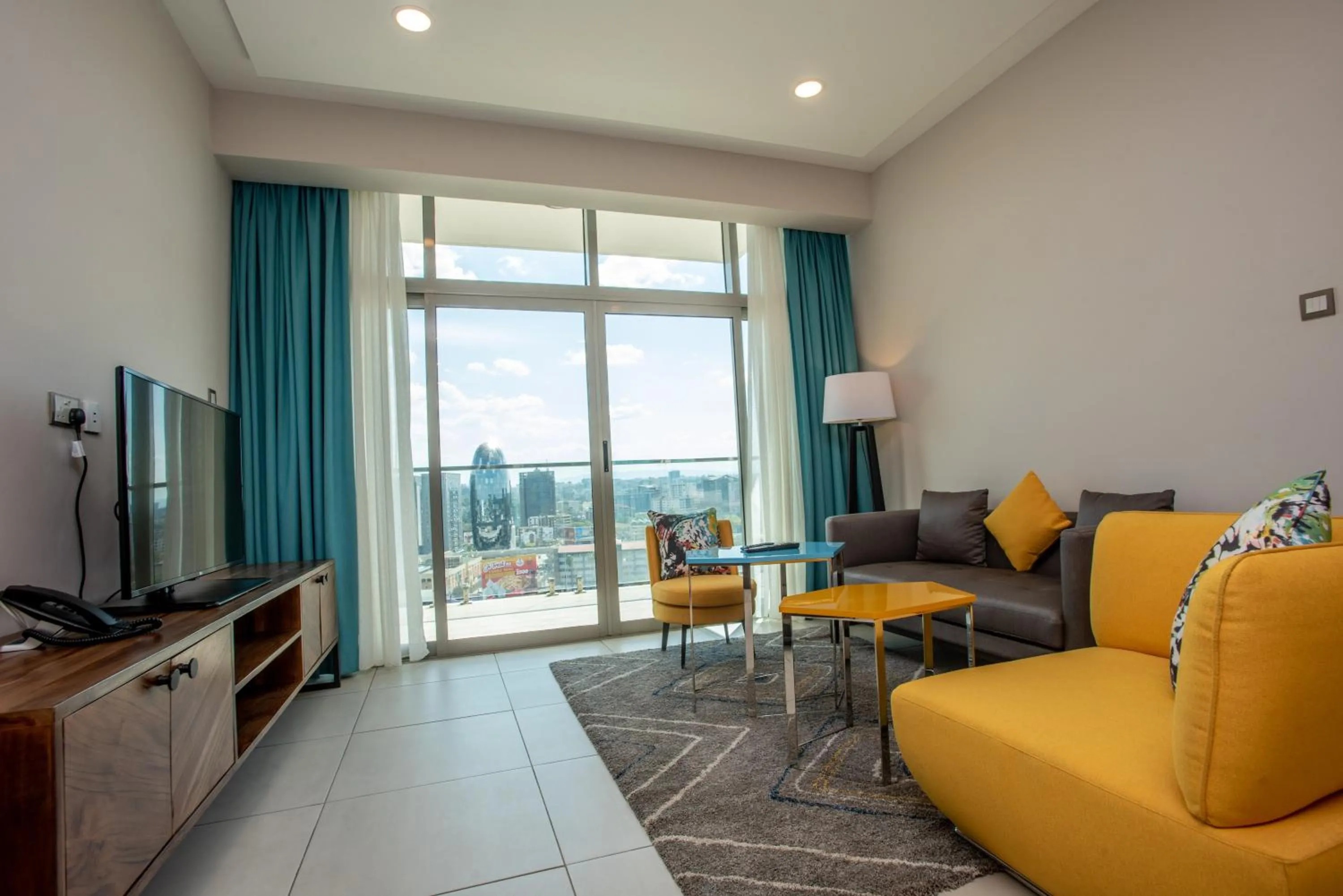 TV and multimedia in Skynest Residences by CityBlue, Nairobi Westlands