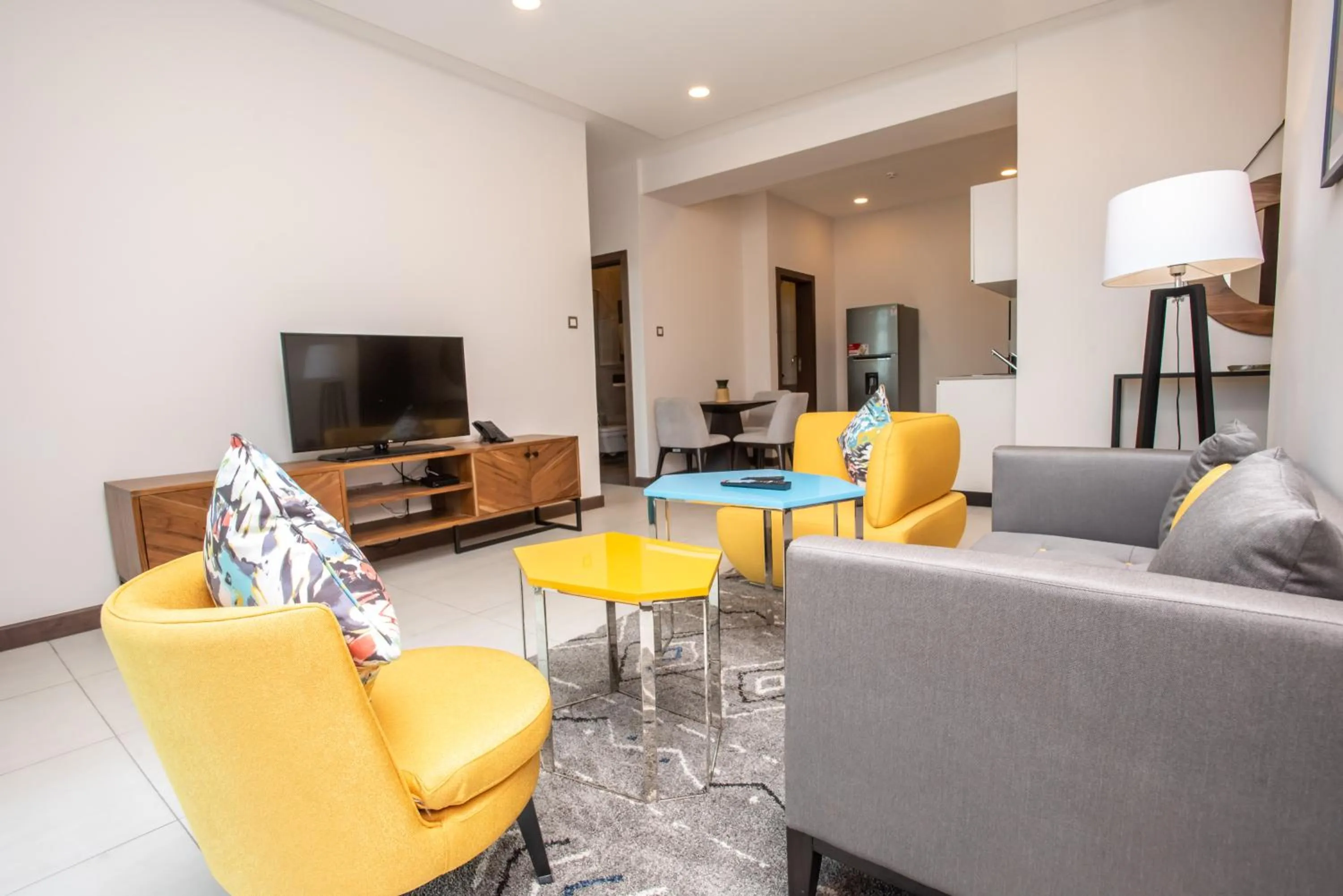 TV and multimedia in Skynest Residences by CityBlue, Nairobi Westlands