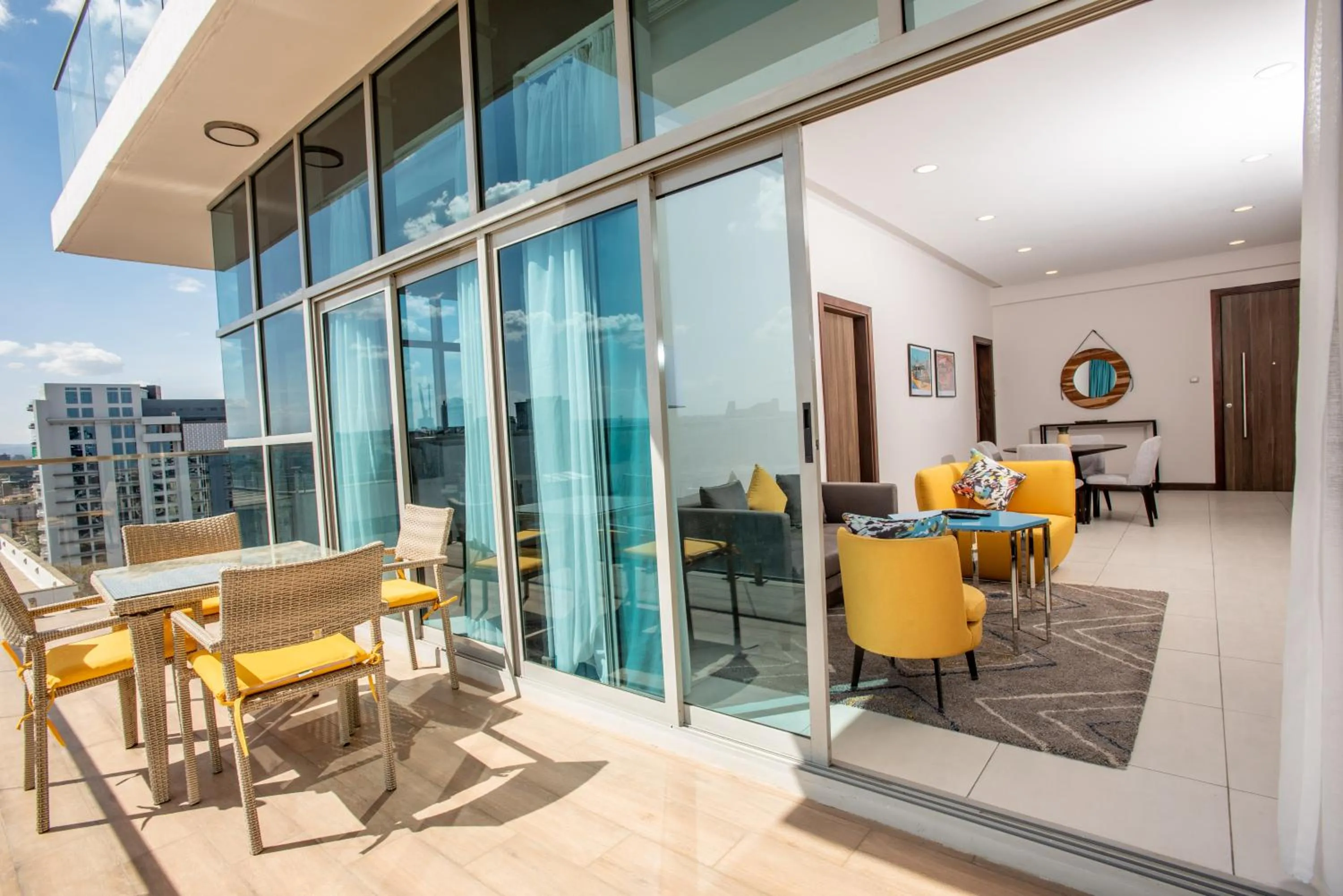 Balcony/Terrace in Skynest Residences by CityBlue, Nairobi Westlands