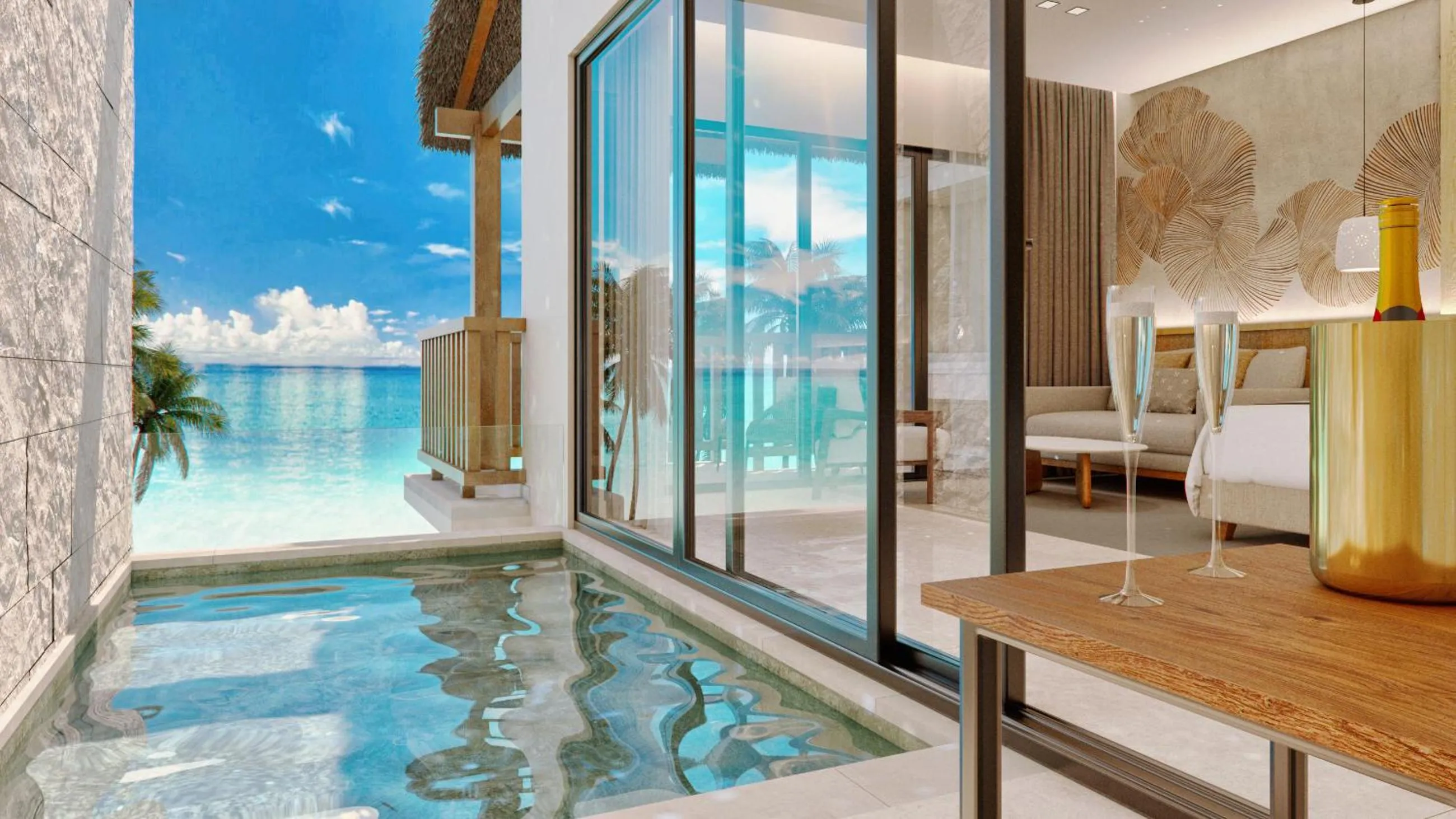 Swimming pool in Valentin Imperial Riviera Maya All Inclusive - Adults Only