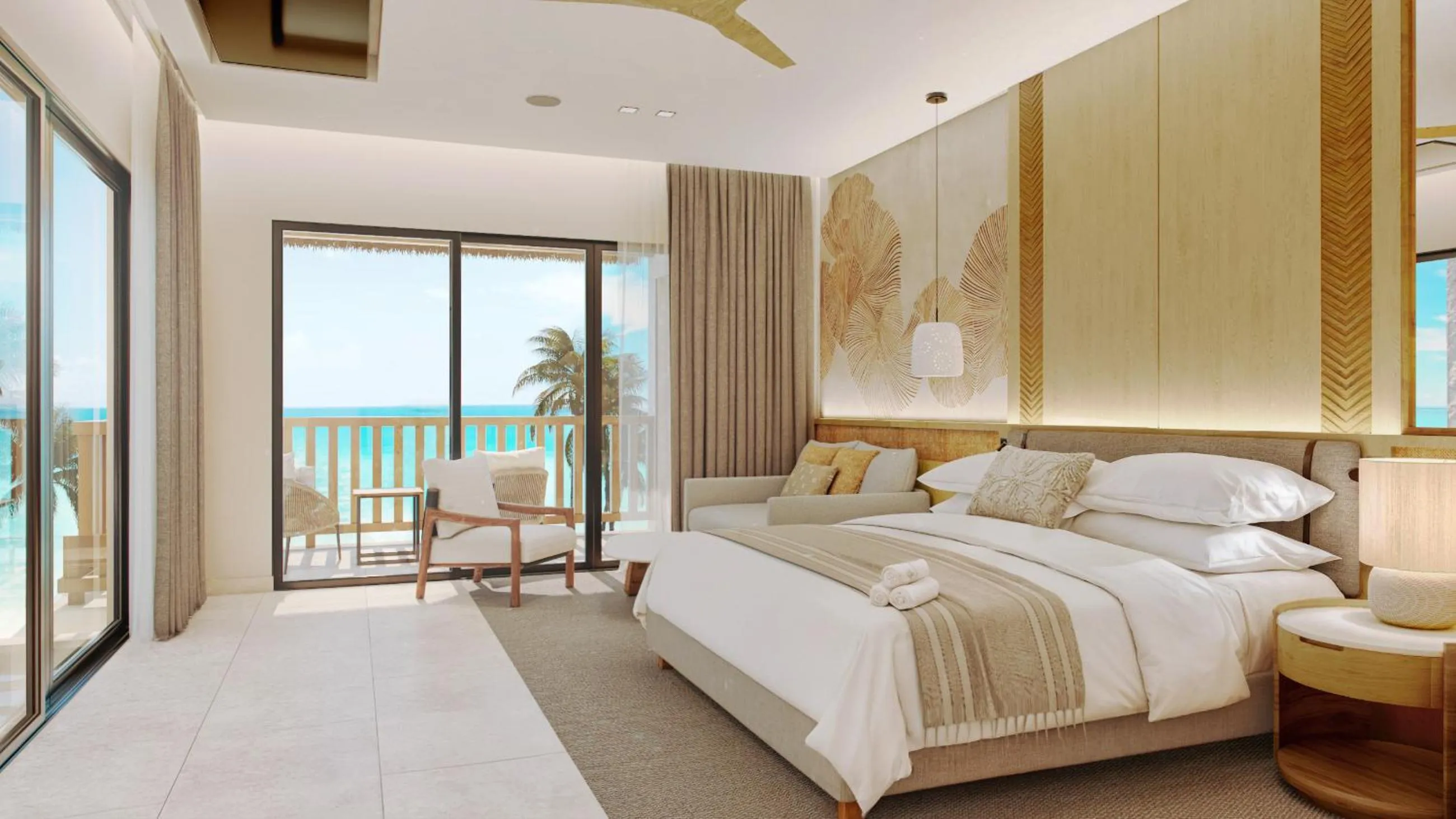 Bed in Valentin Imperial Riviera Maya All Inclusive - Adults Only