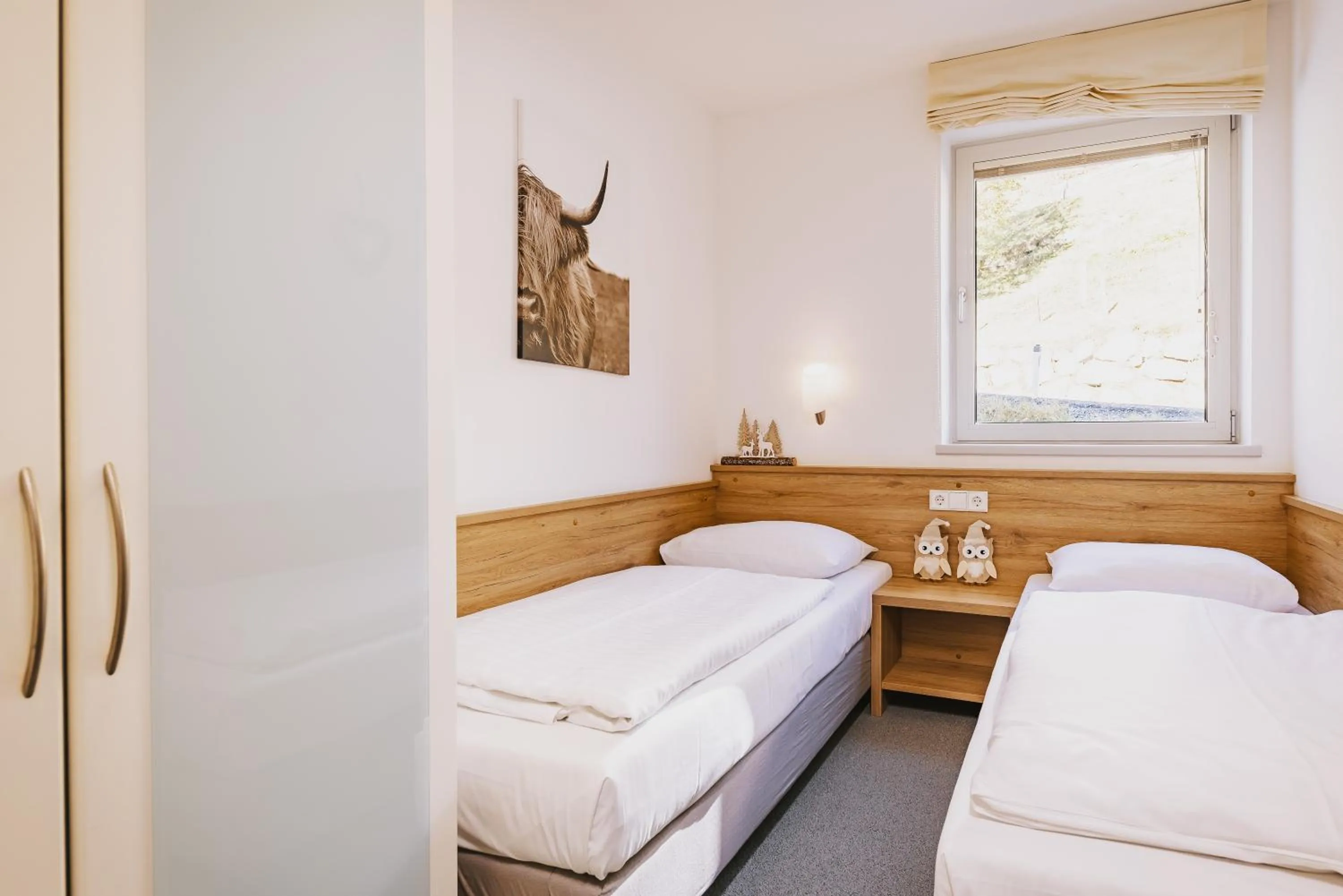 Bed in Der Gletscherblick by Alpin Rentals