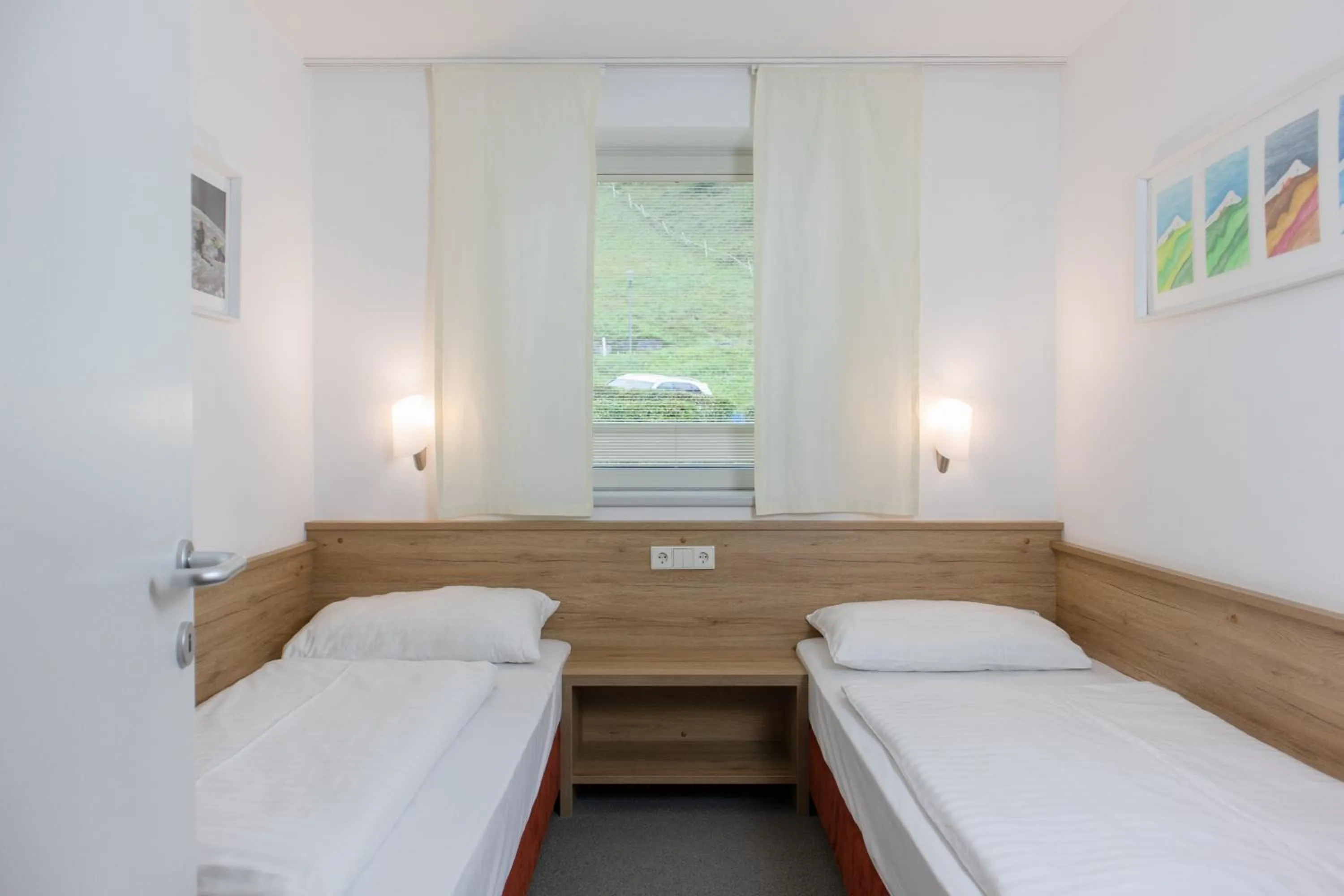 Bed in Der Gletscherblick by Alpin Rentals