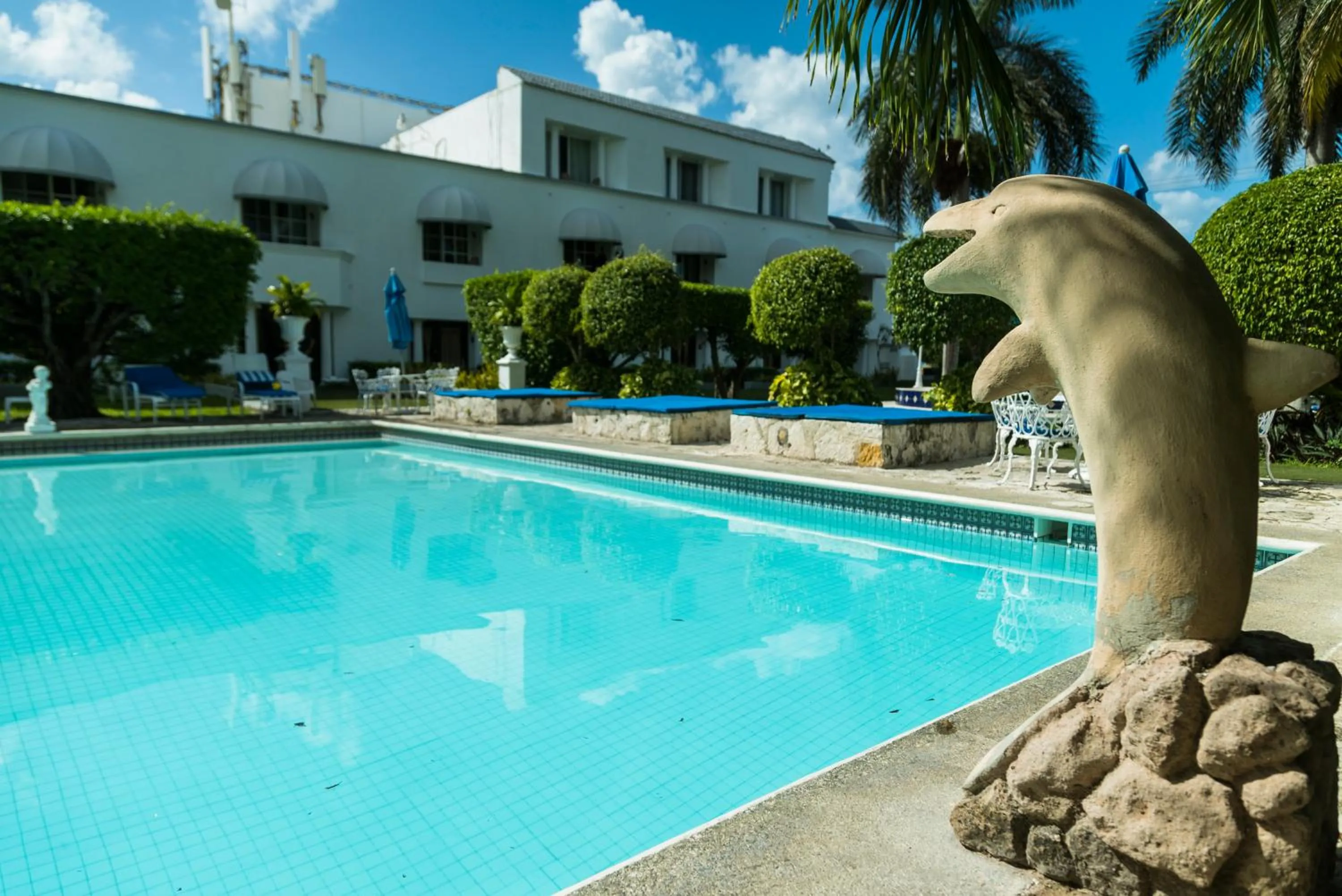 Swimming pool in Villablanca Garden Beach Hotel