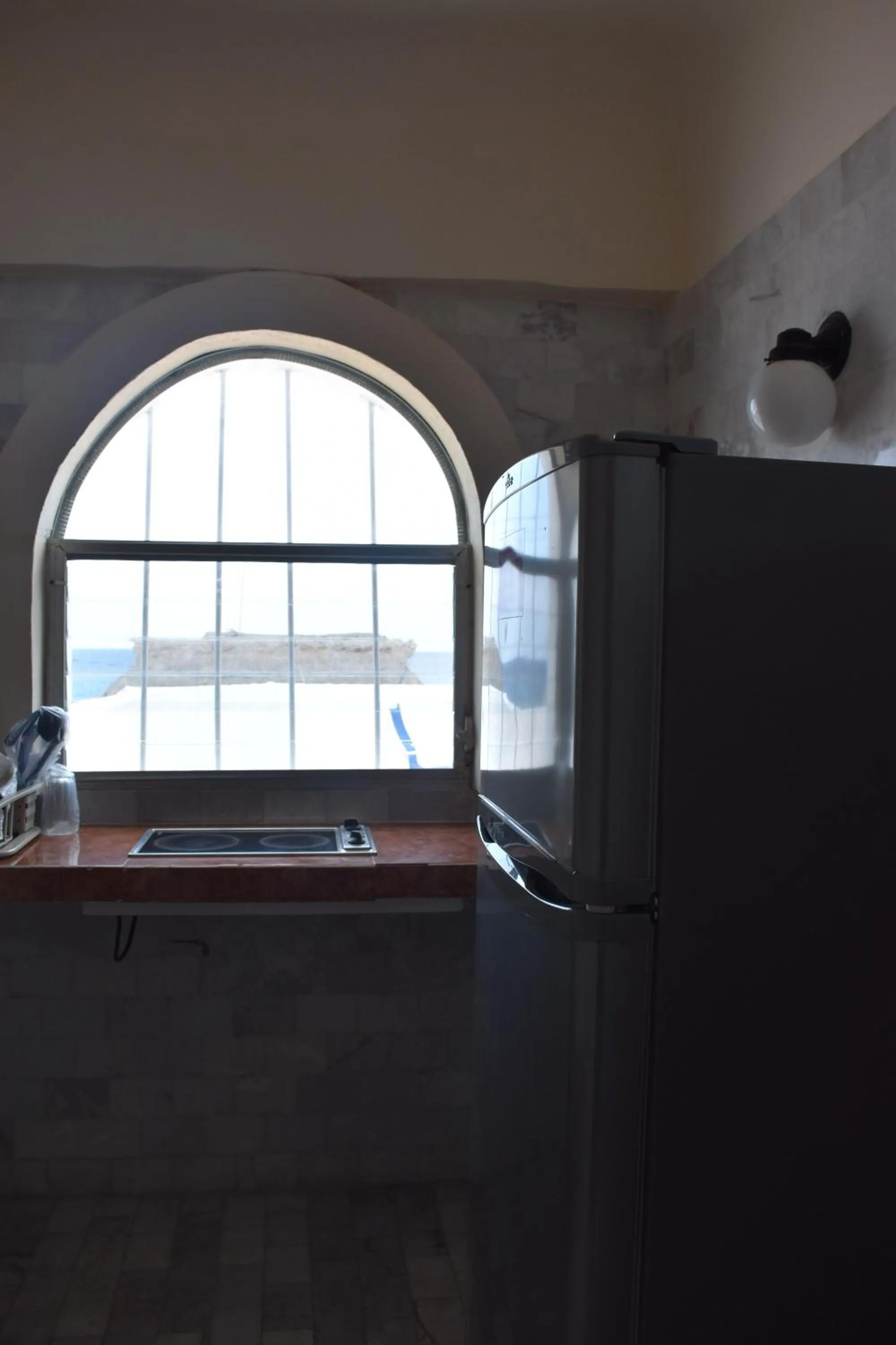 Kitchen or kitchenette in Villablanca Garden Beach Hotel