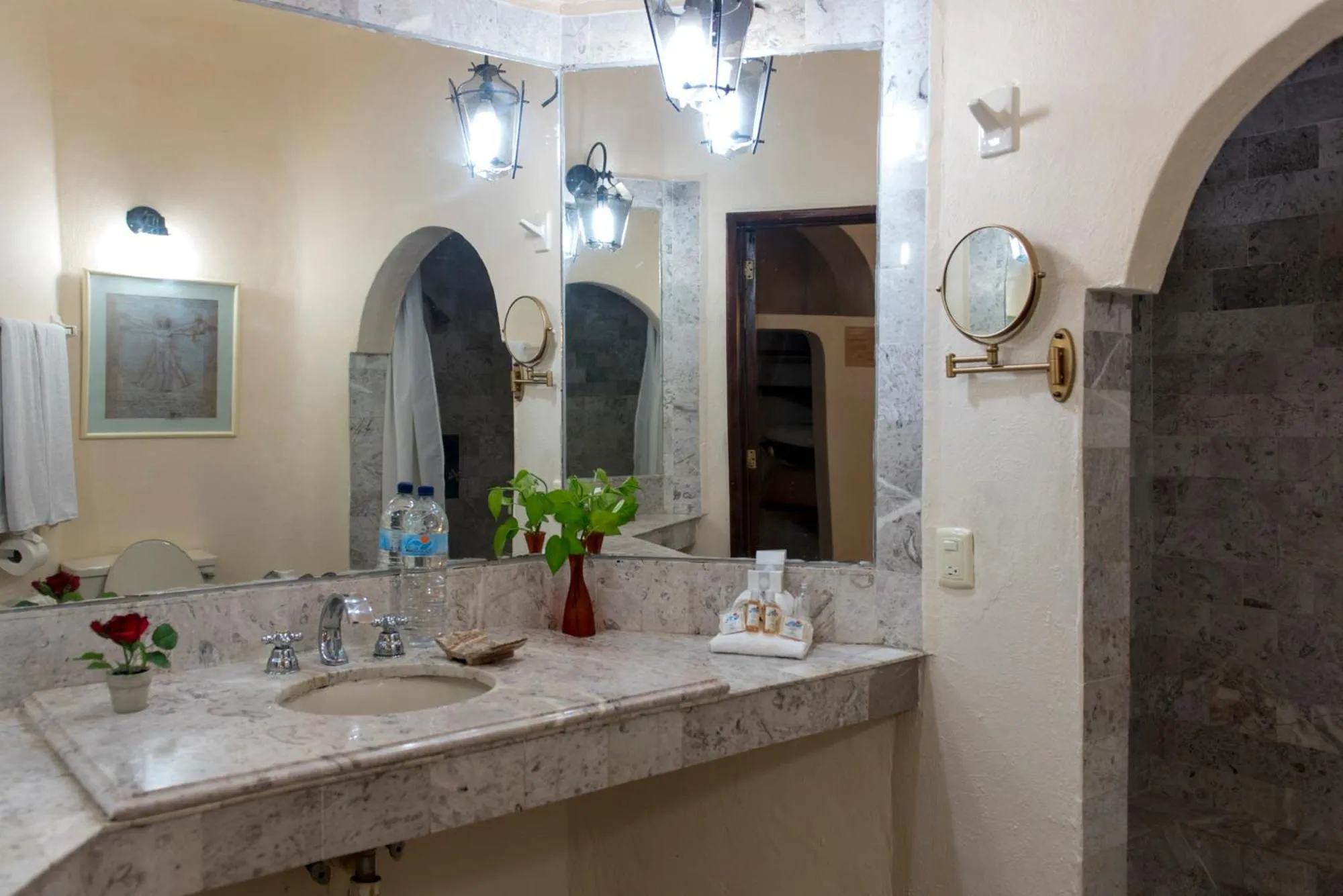 Bathroom in Villablanca Garden Beach Hotel