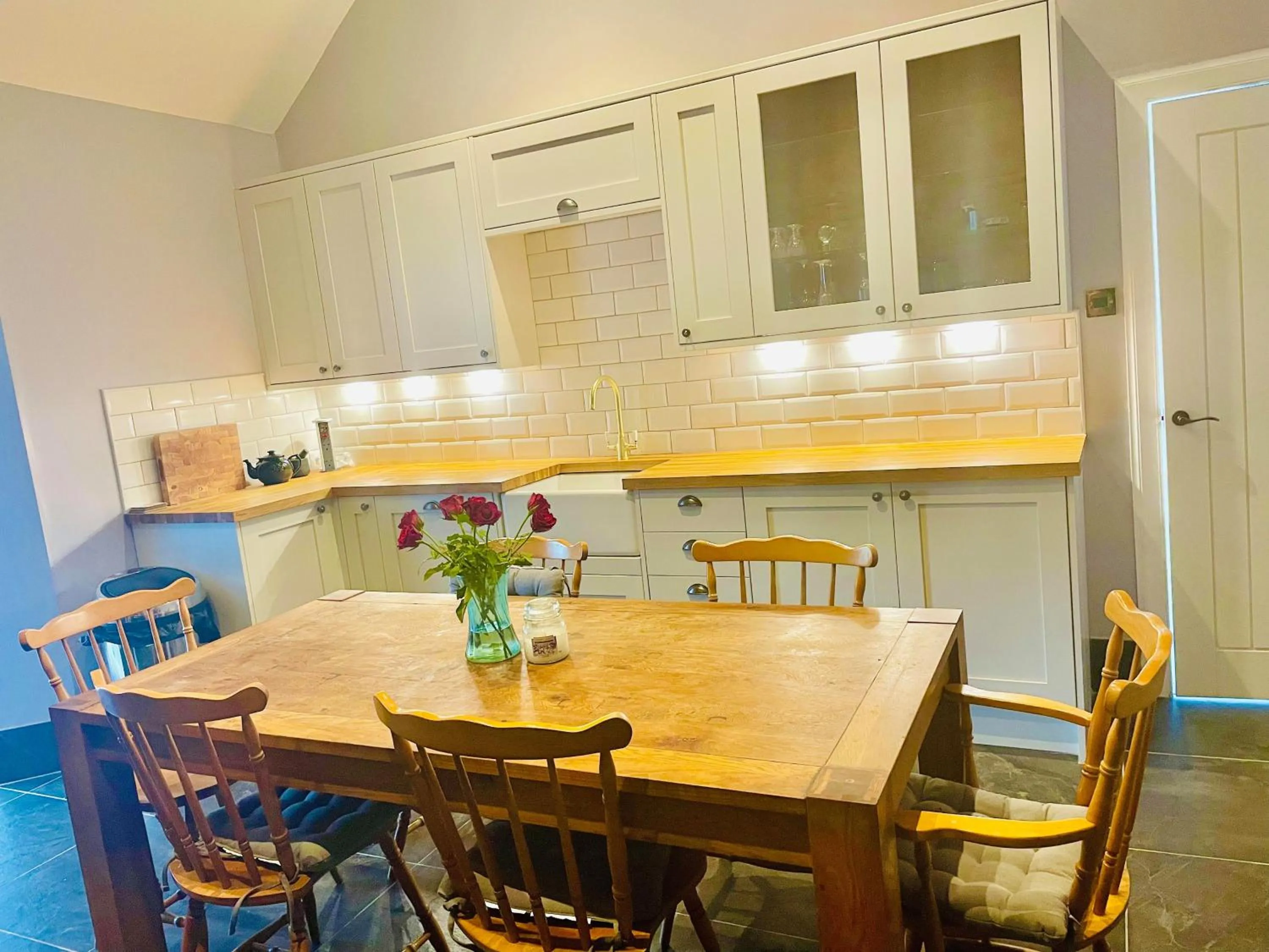 Kitchen or kitchenette in Remus B&B