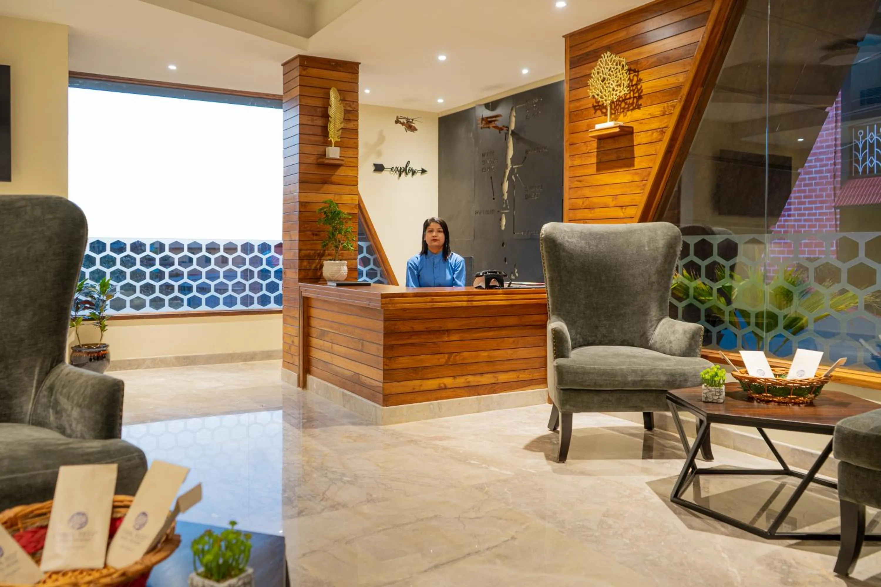 Lobby or reception in Coral Reef Hotel & Spa, Port Blair