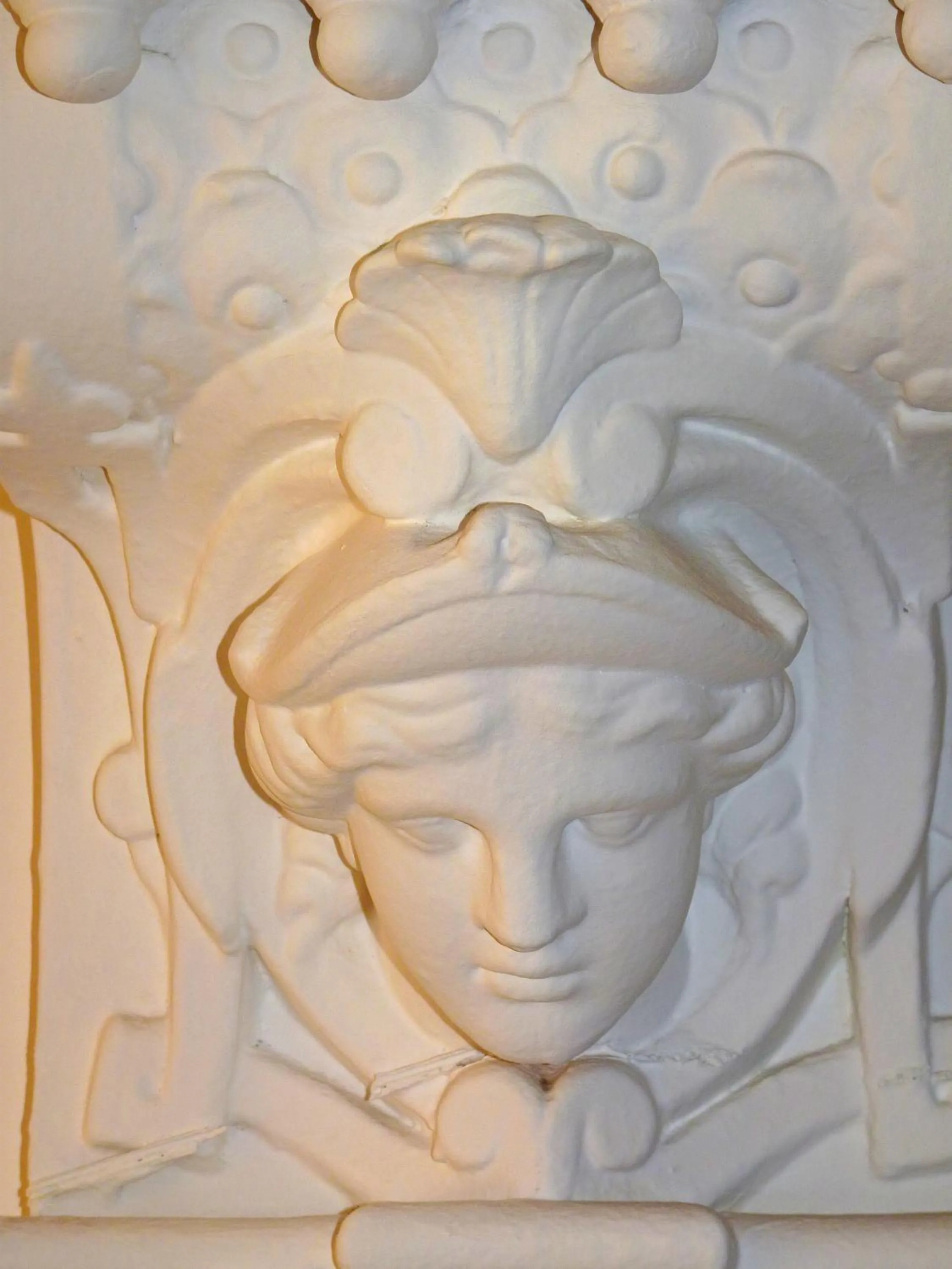 Decorative detail in Victoria Square & The Orangery