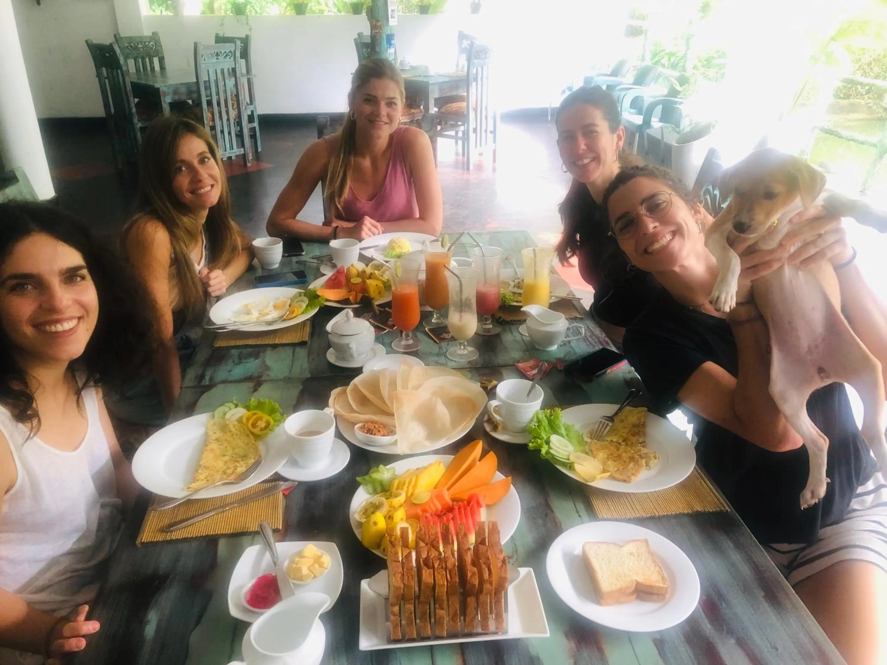 Breakfast in Hungry Lion Sigiriya