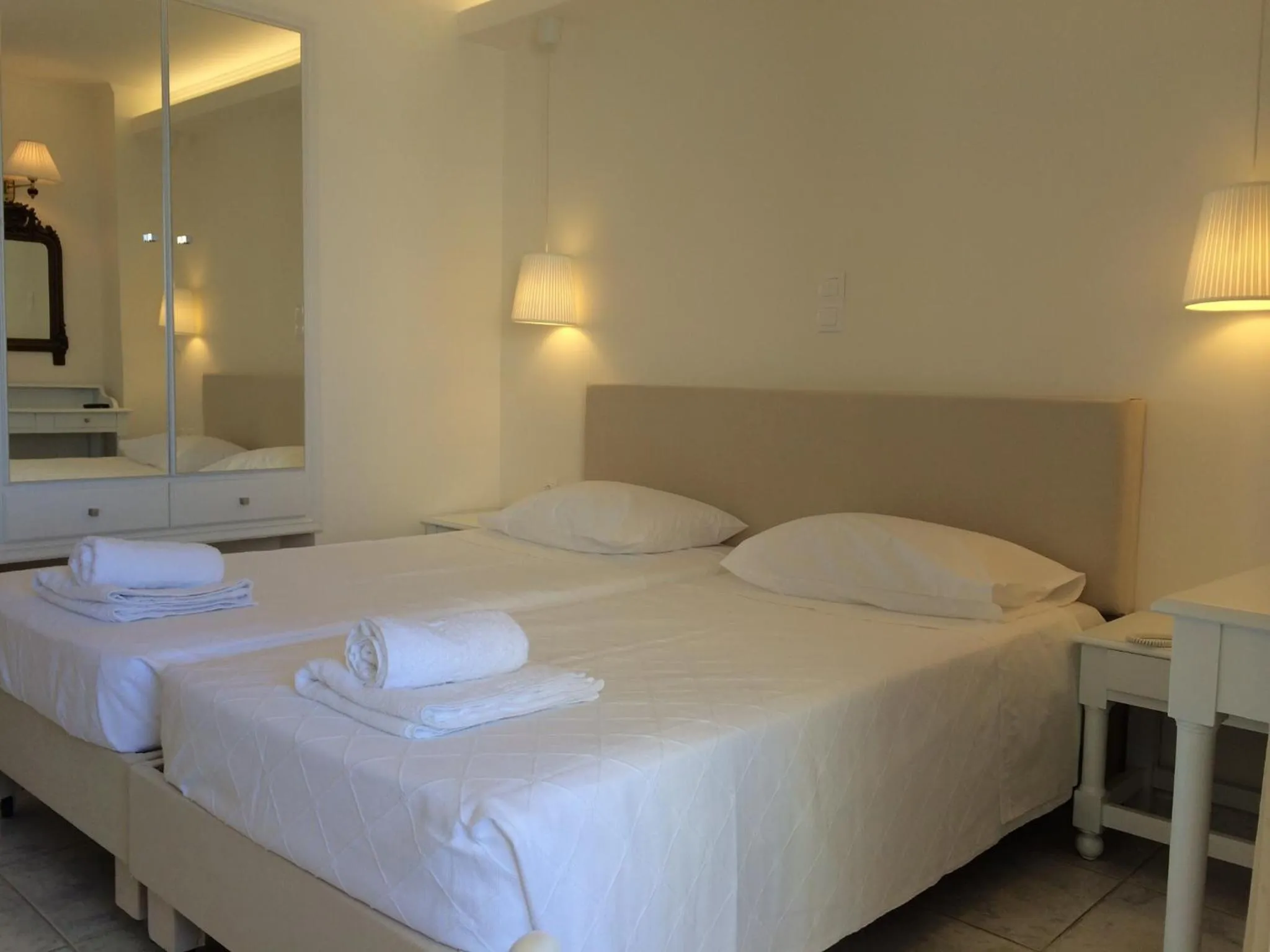 Photo of the whole room, Bed in Filoxenia Beach Hotel