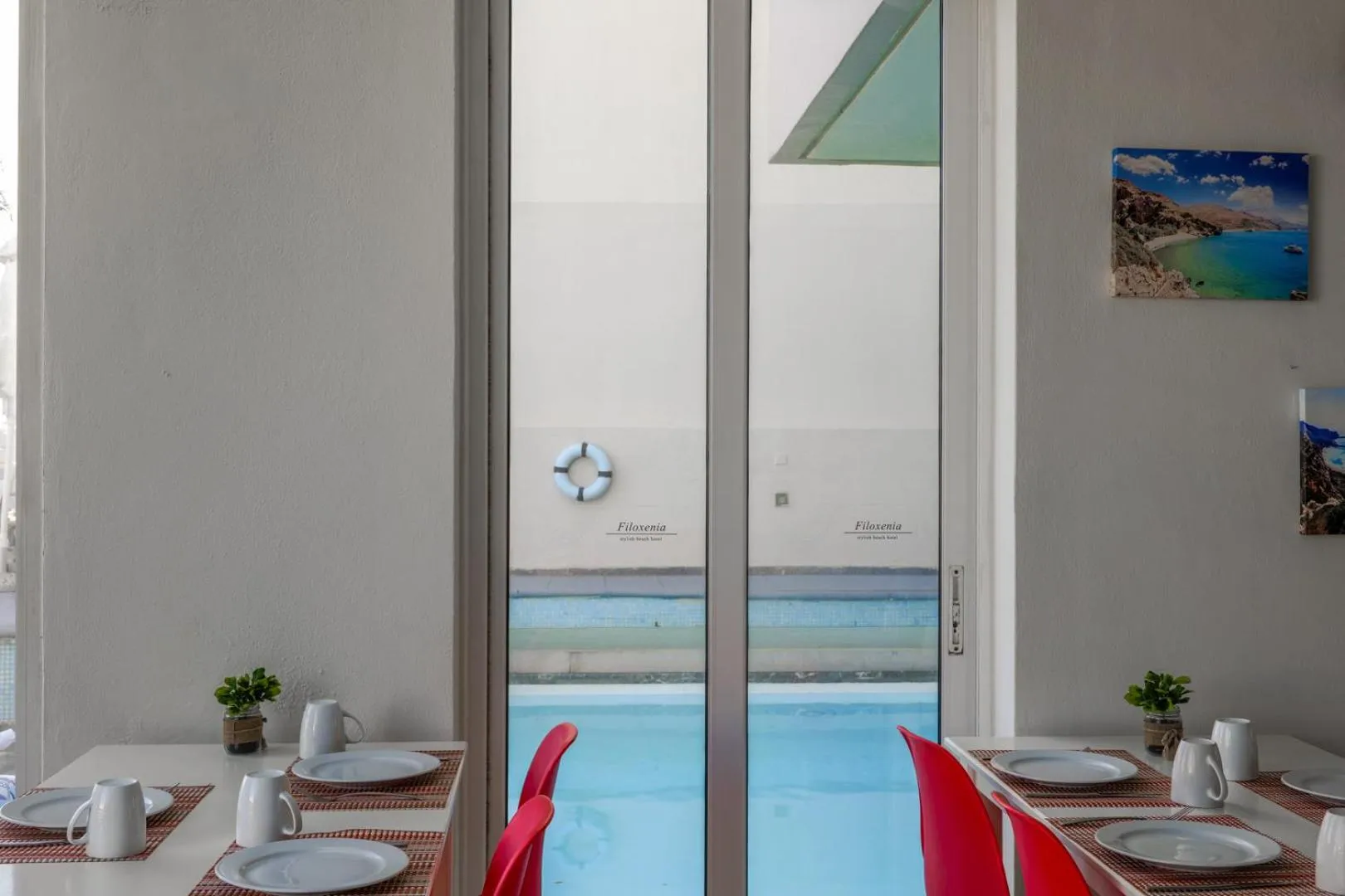 Breakfast in Filoxenia Beach Hotel