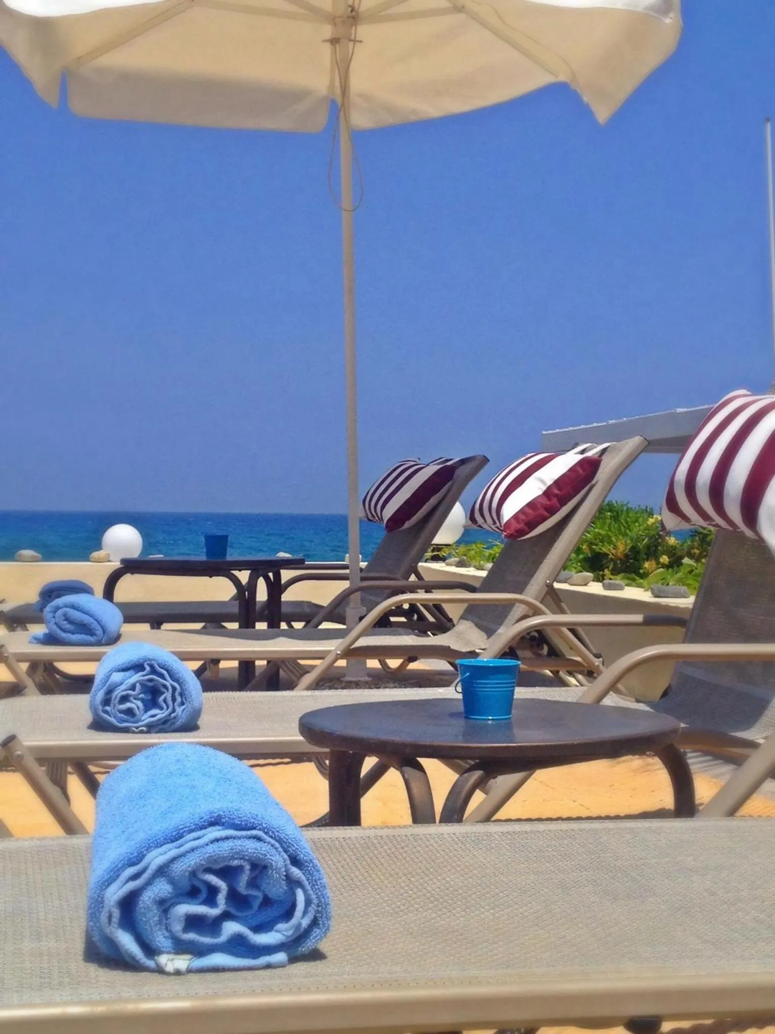 Beach in Filoxenia Beach Hotel
