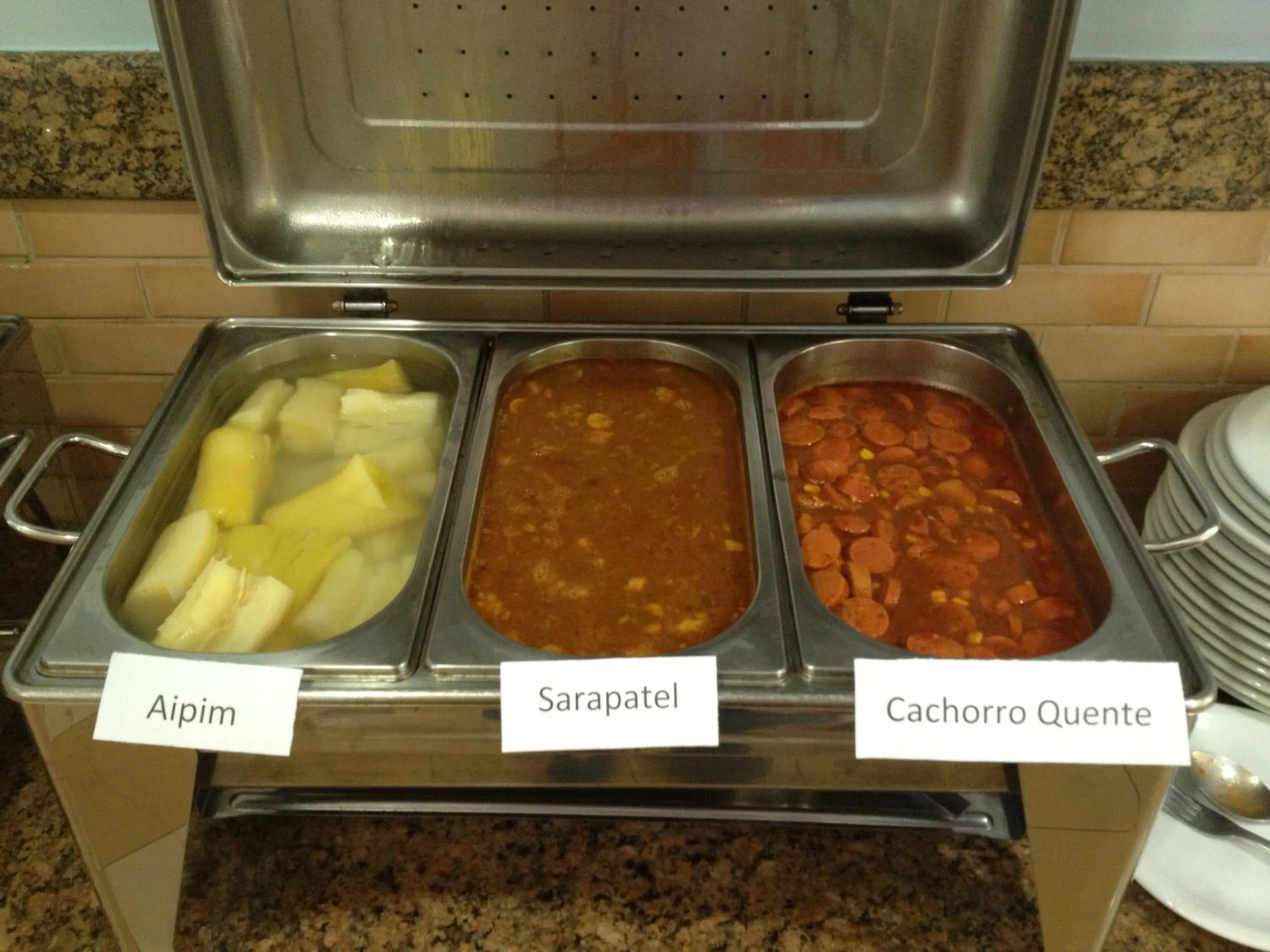 Restaurant/places to eat in Hotel Kalilândia