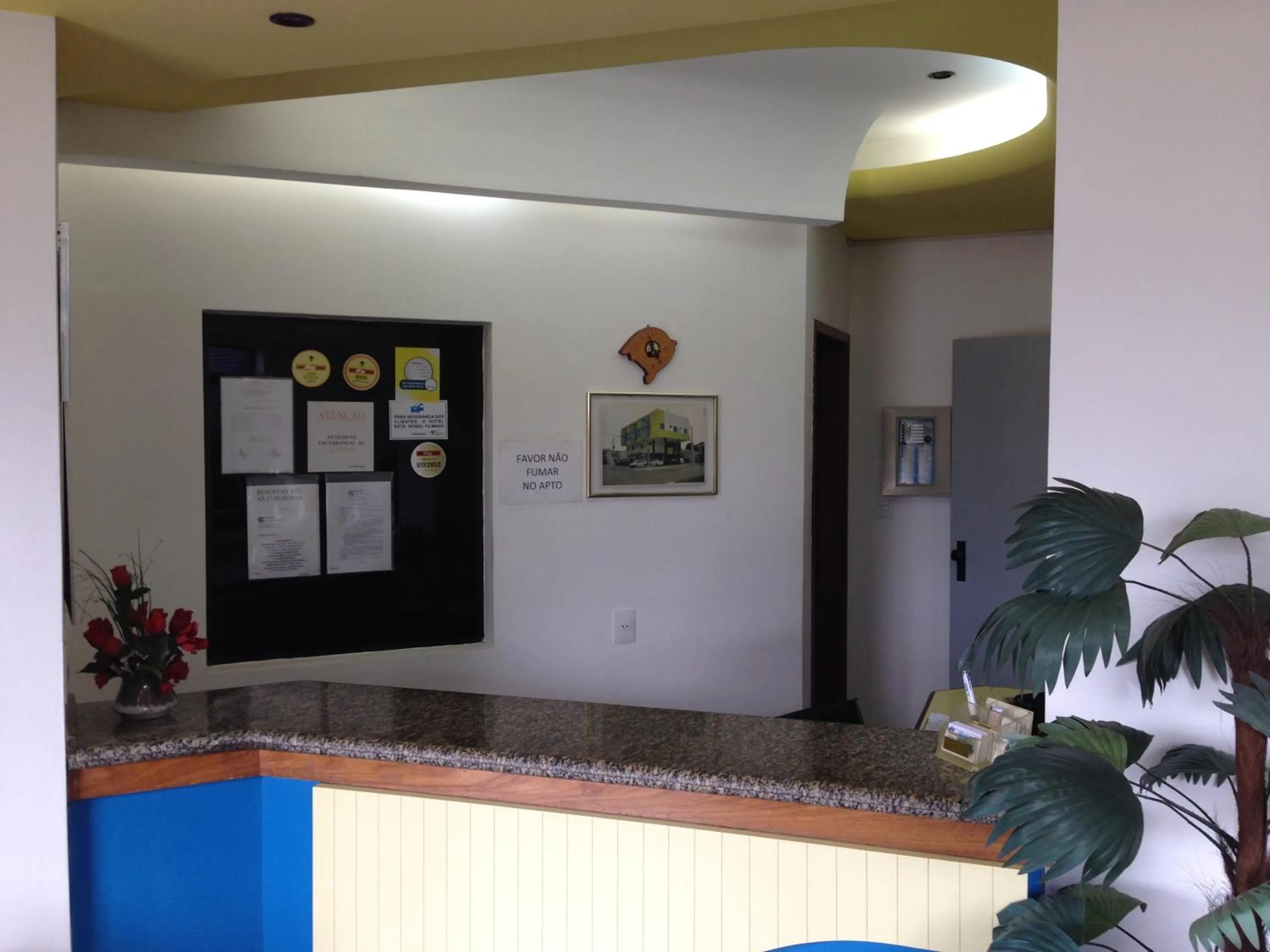 Lobby or reception in Hotel Kalilândia