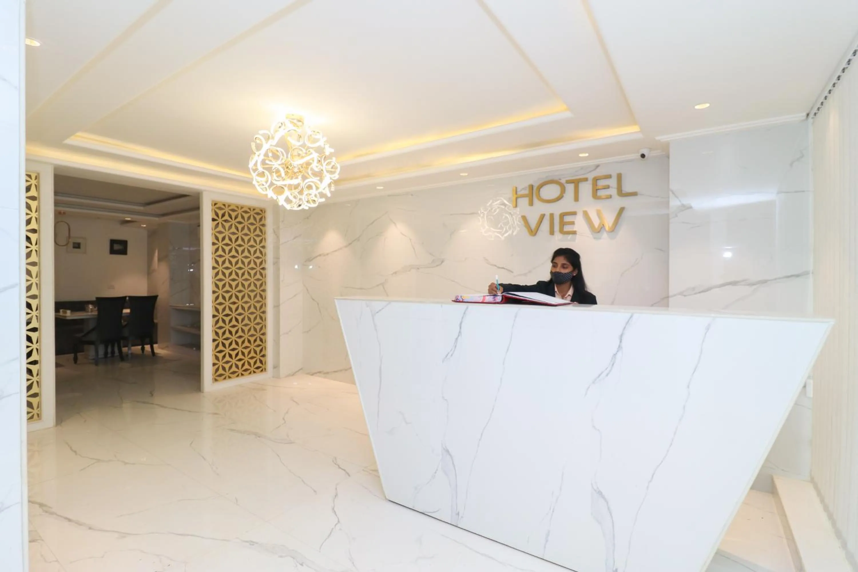 Lobby or reception in OPO The View, Delhi Airport