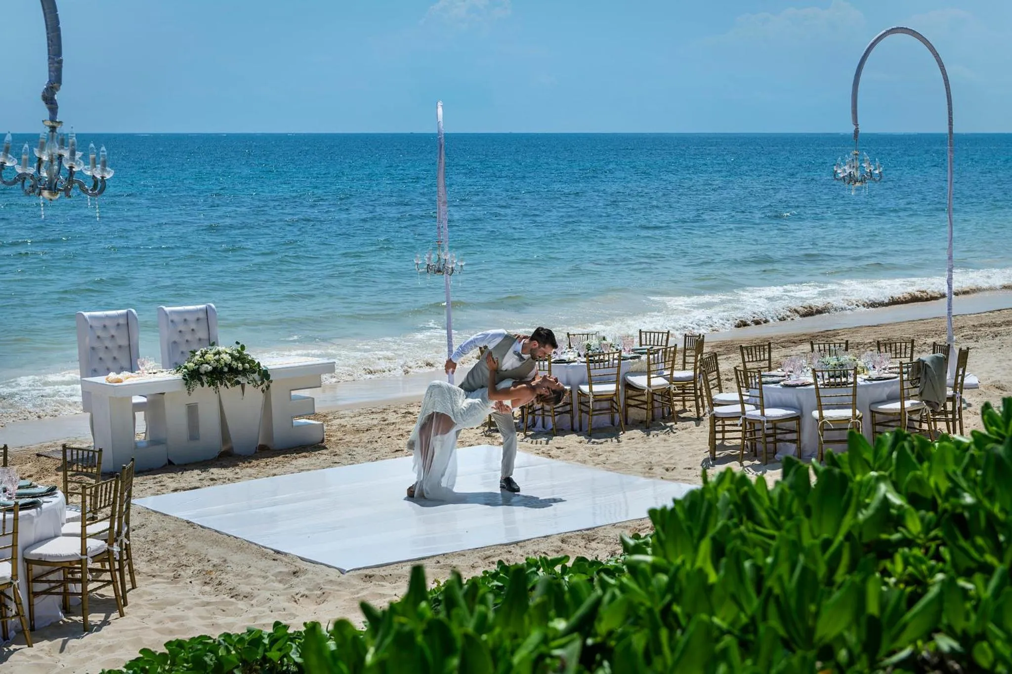 wedding in Ocean Coral & Turquesa All Inclusive