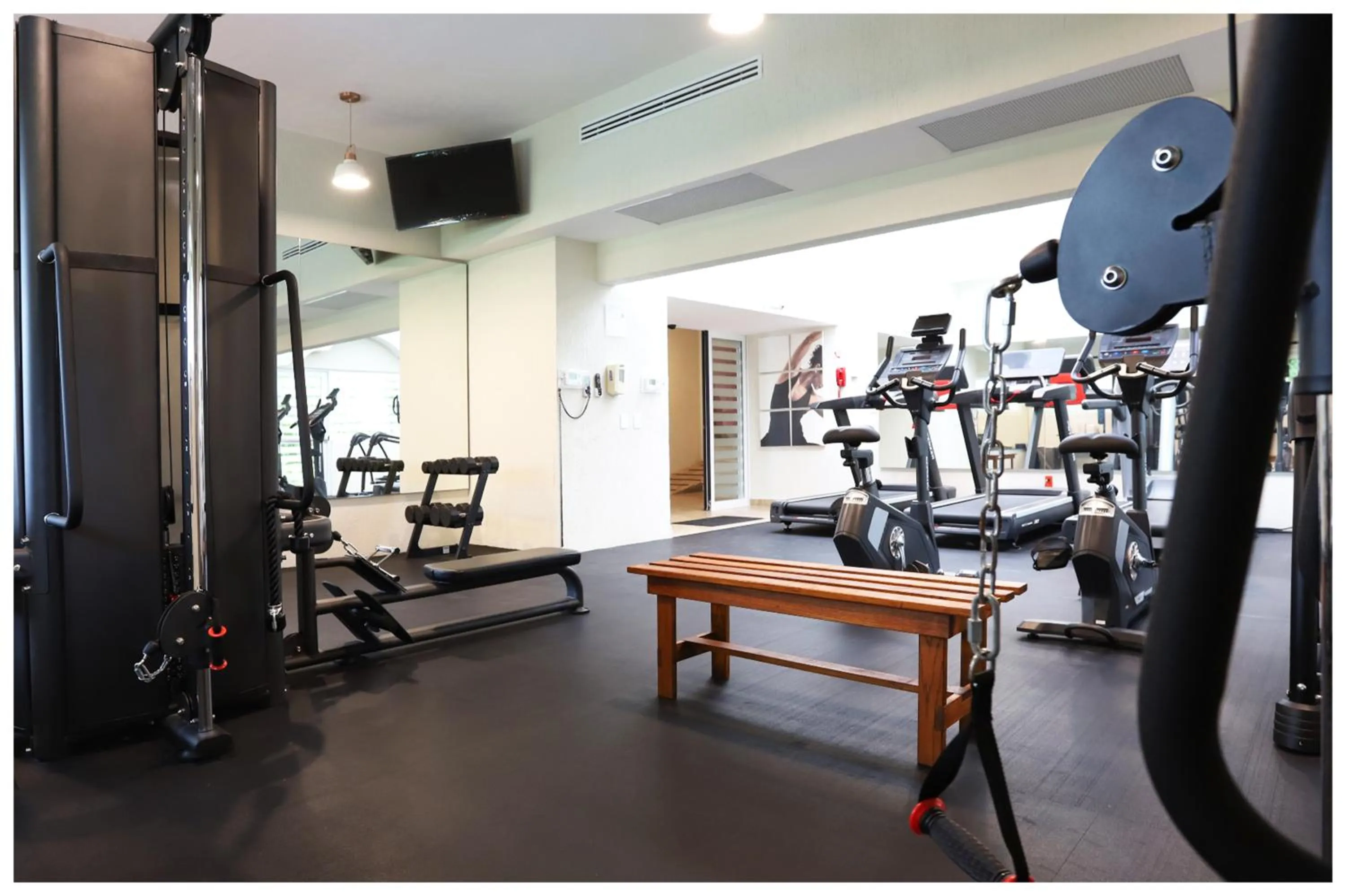 Fitness centre/facilities in Adhara Hacienda Cancun