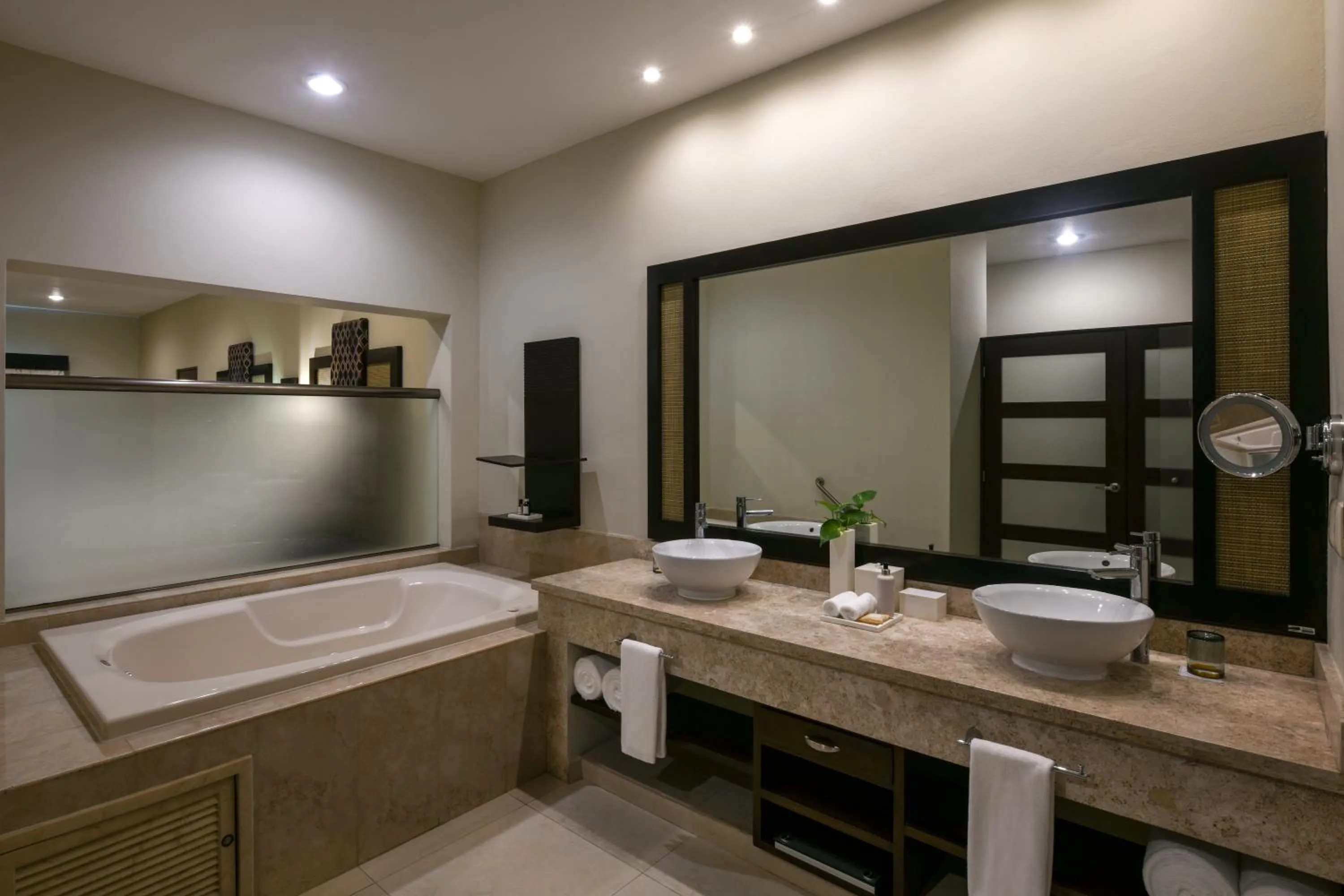 Bathroom in El Dorado Maroma Cenote, Underground Expedition All & More Inclusive - Adults Only