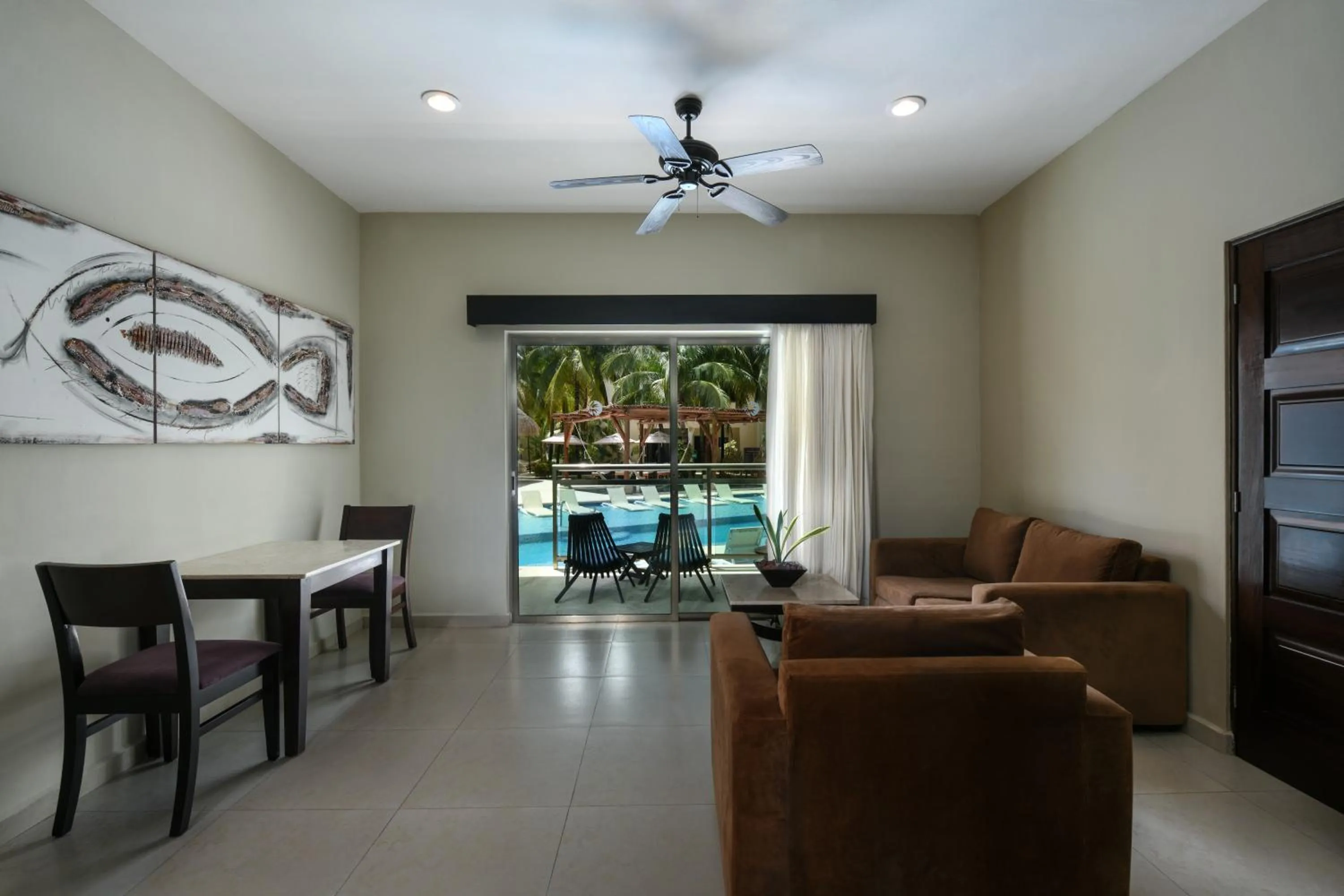 Seating area in El Dorado Maroma Cenote, Underground Expedition All & More Inclusive - Adults Only