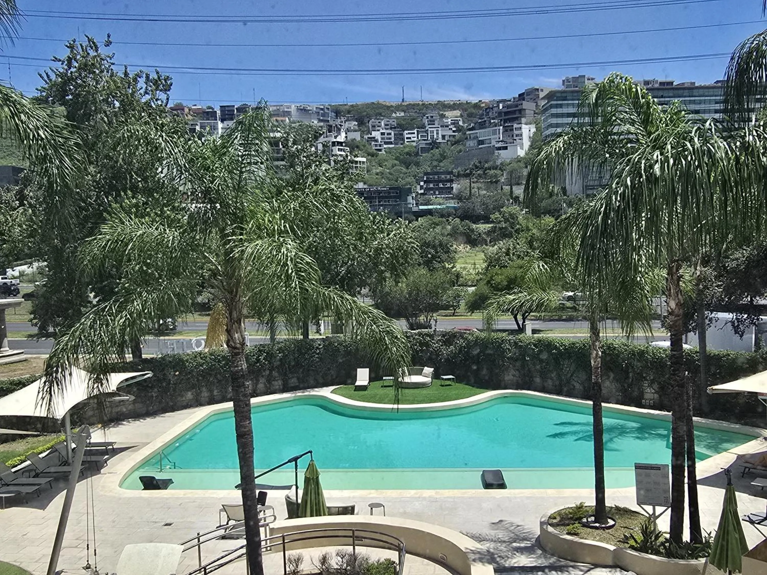 Swimming pool in Novotel Monterrey Valle