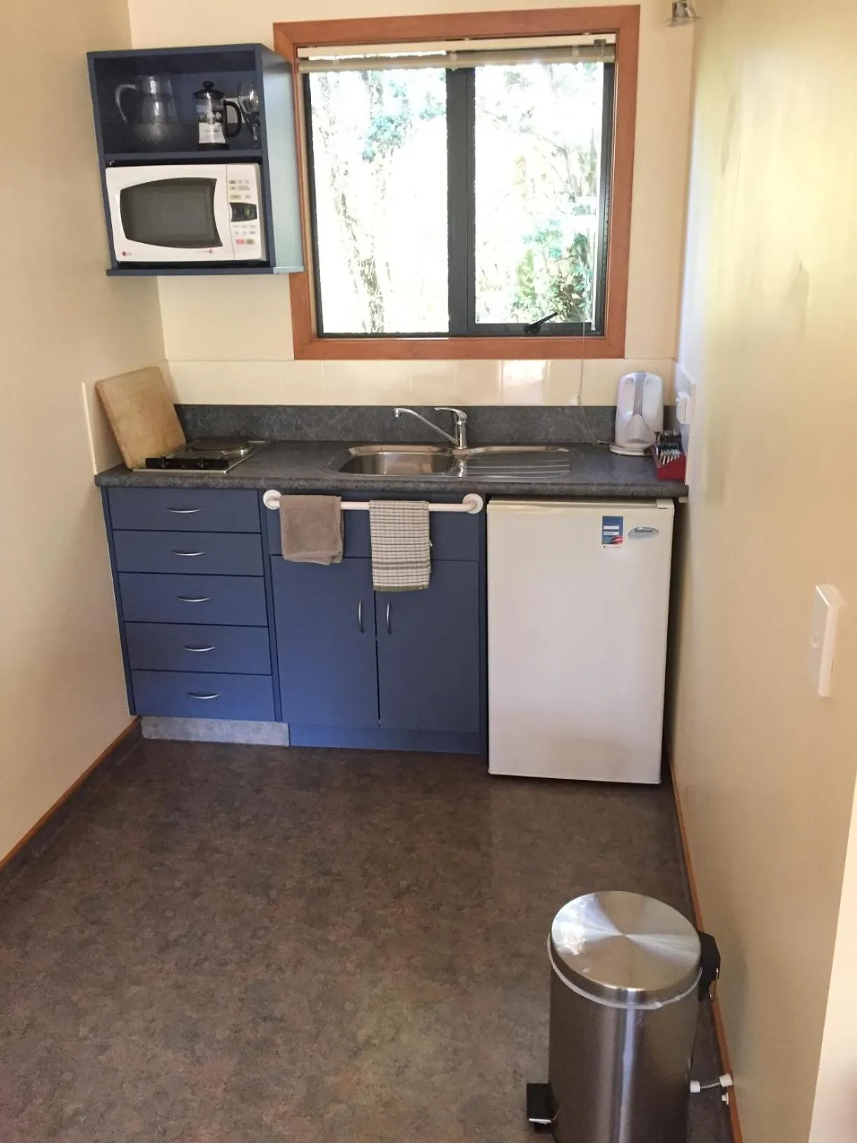 Kitchen or kitchenette in Geraldine Motels