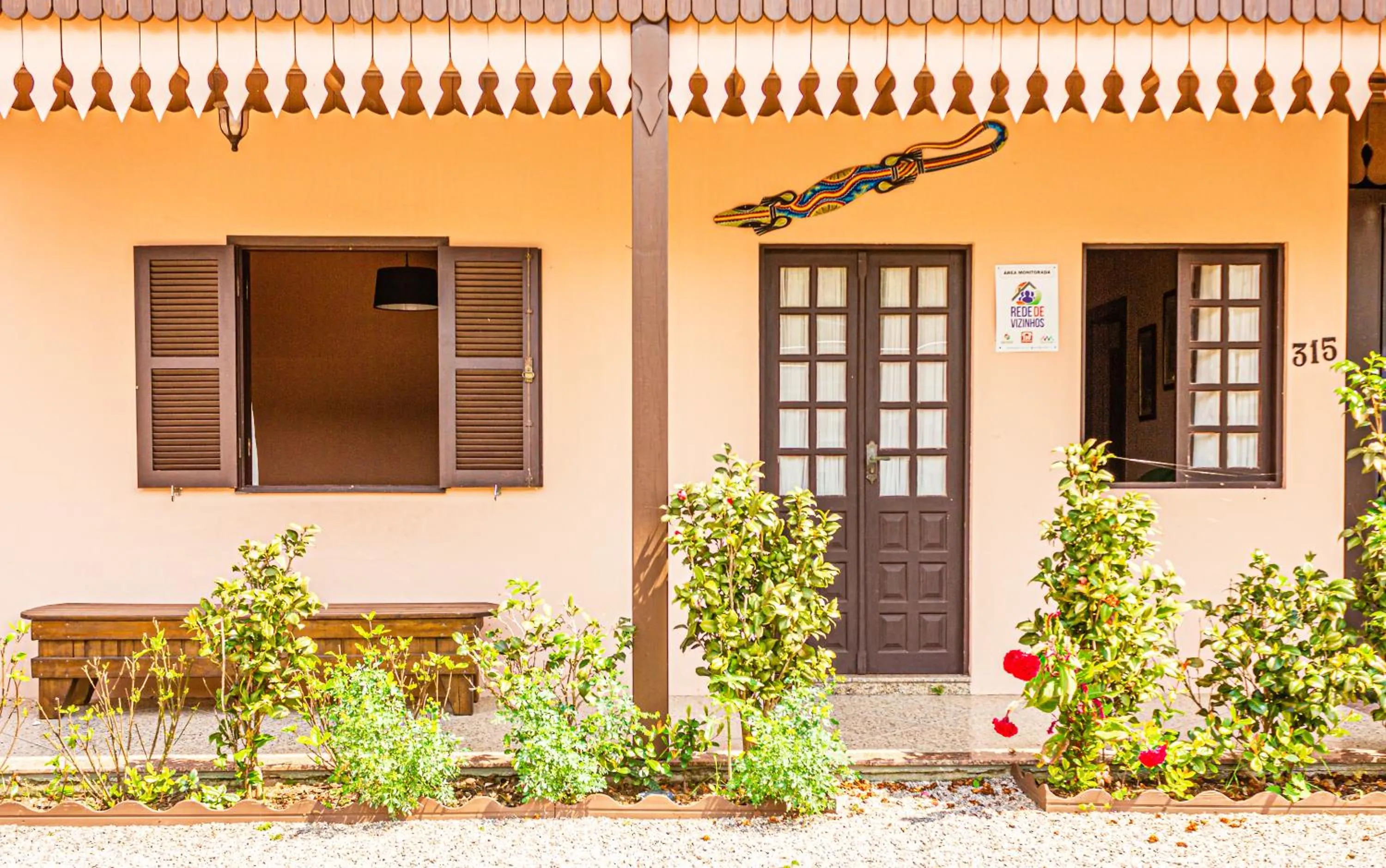 Property building in Pousada Casa do Oscar