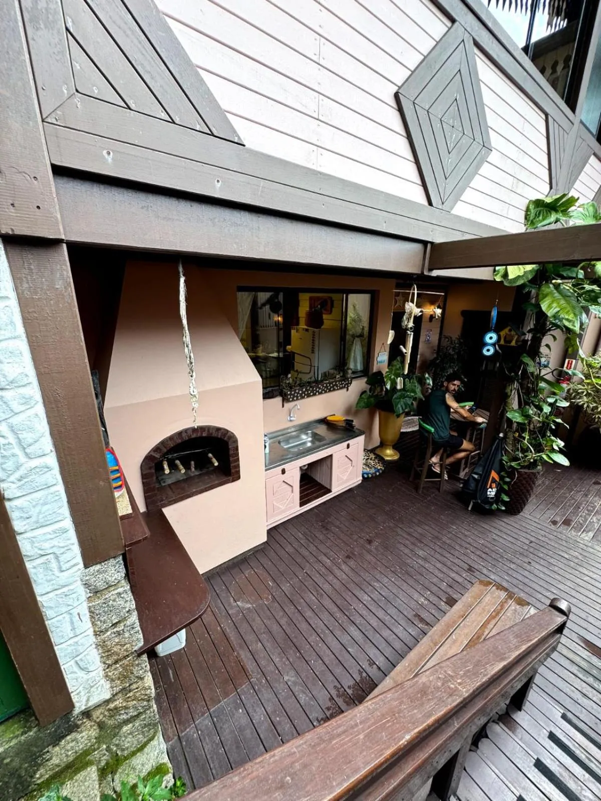 Property building in Pousada Casa do Oscar